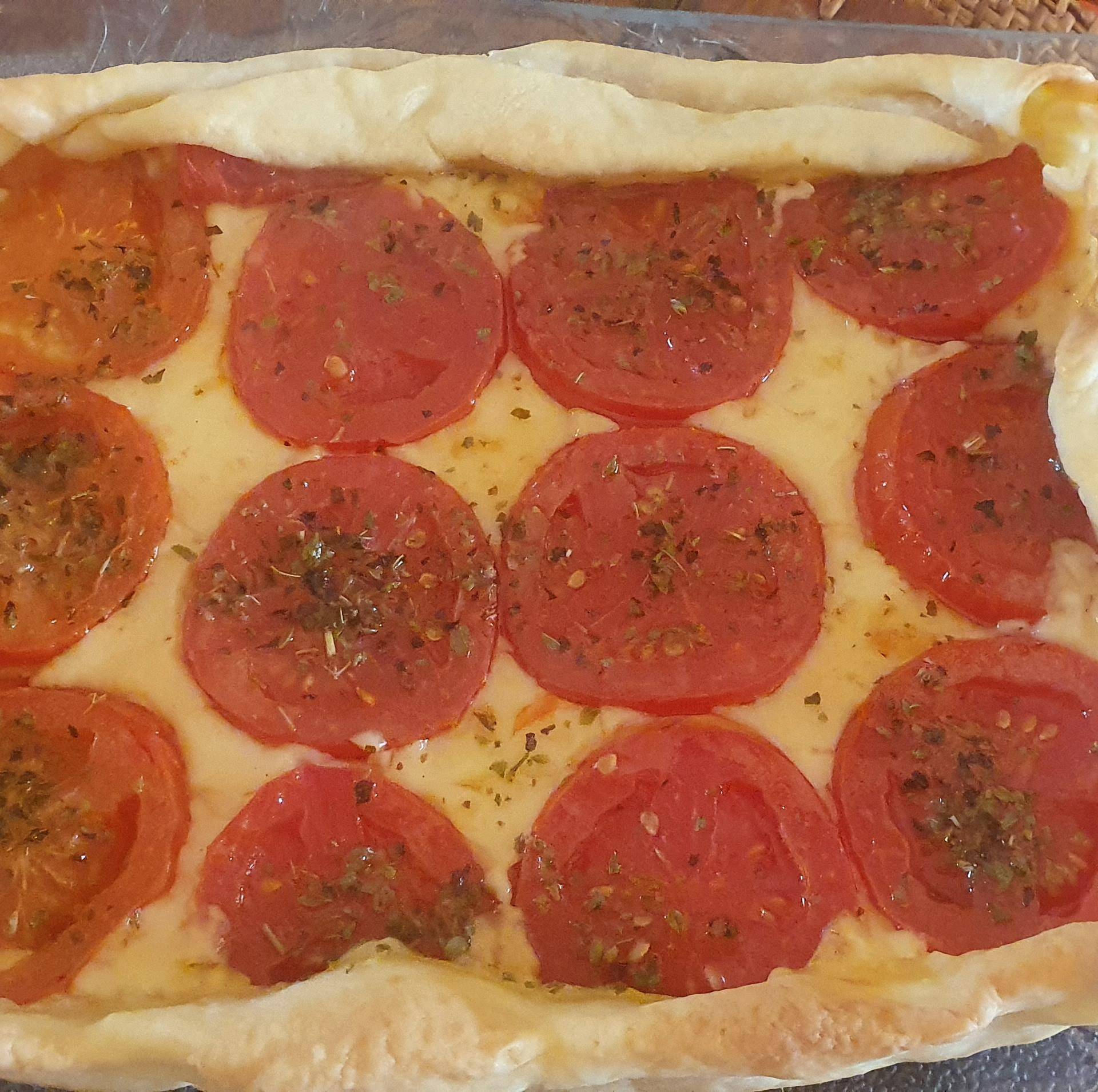 TARTE FROMAGE TOMATES MOUTARDE - Recette Cake Factory | Tefal