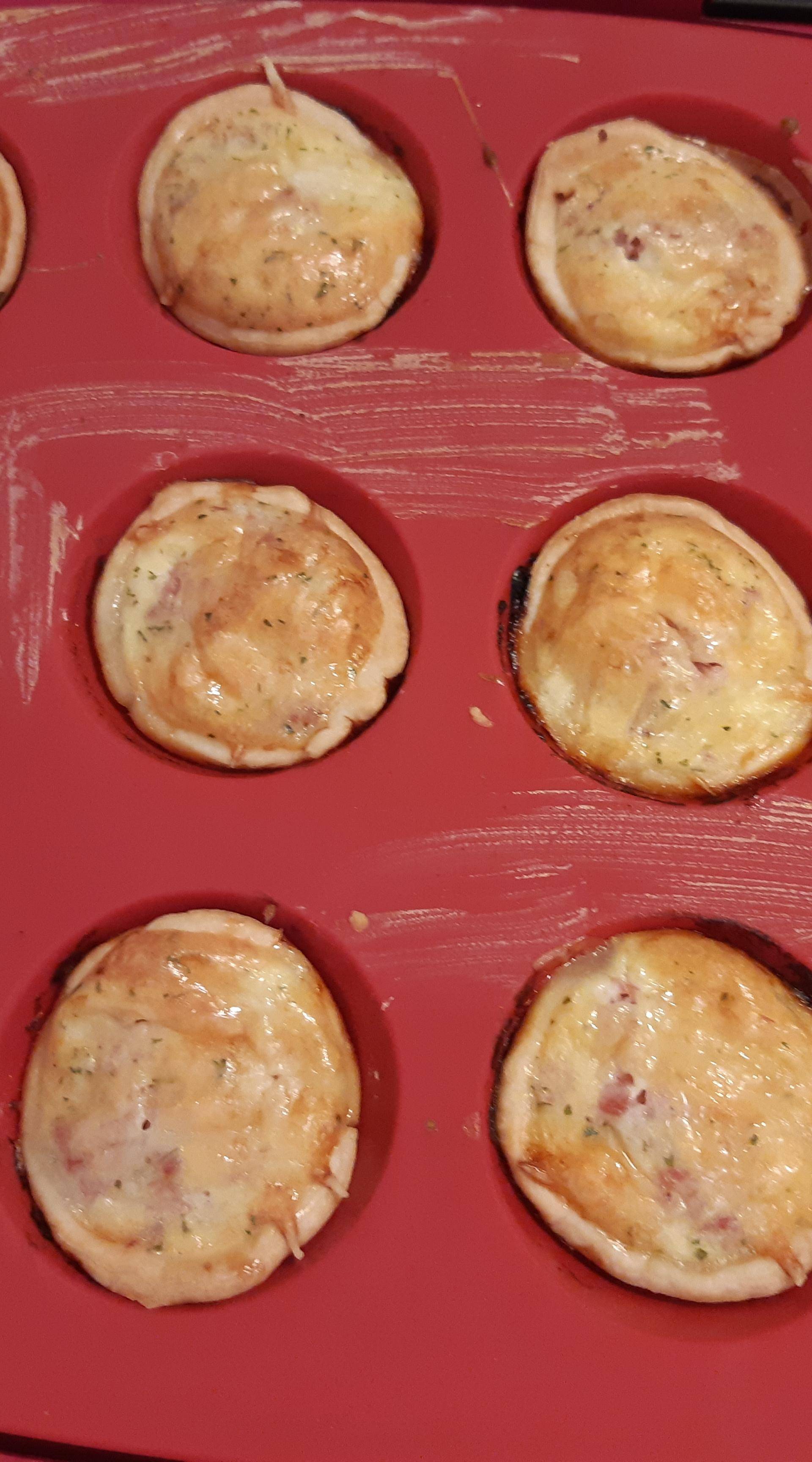 Minis quiches au chèvre - Recette Cake Factory | Tefal