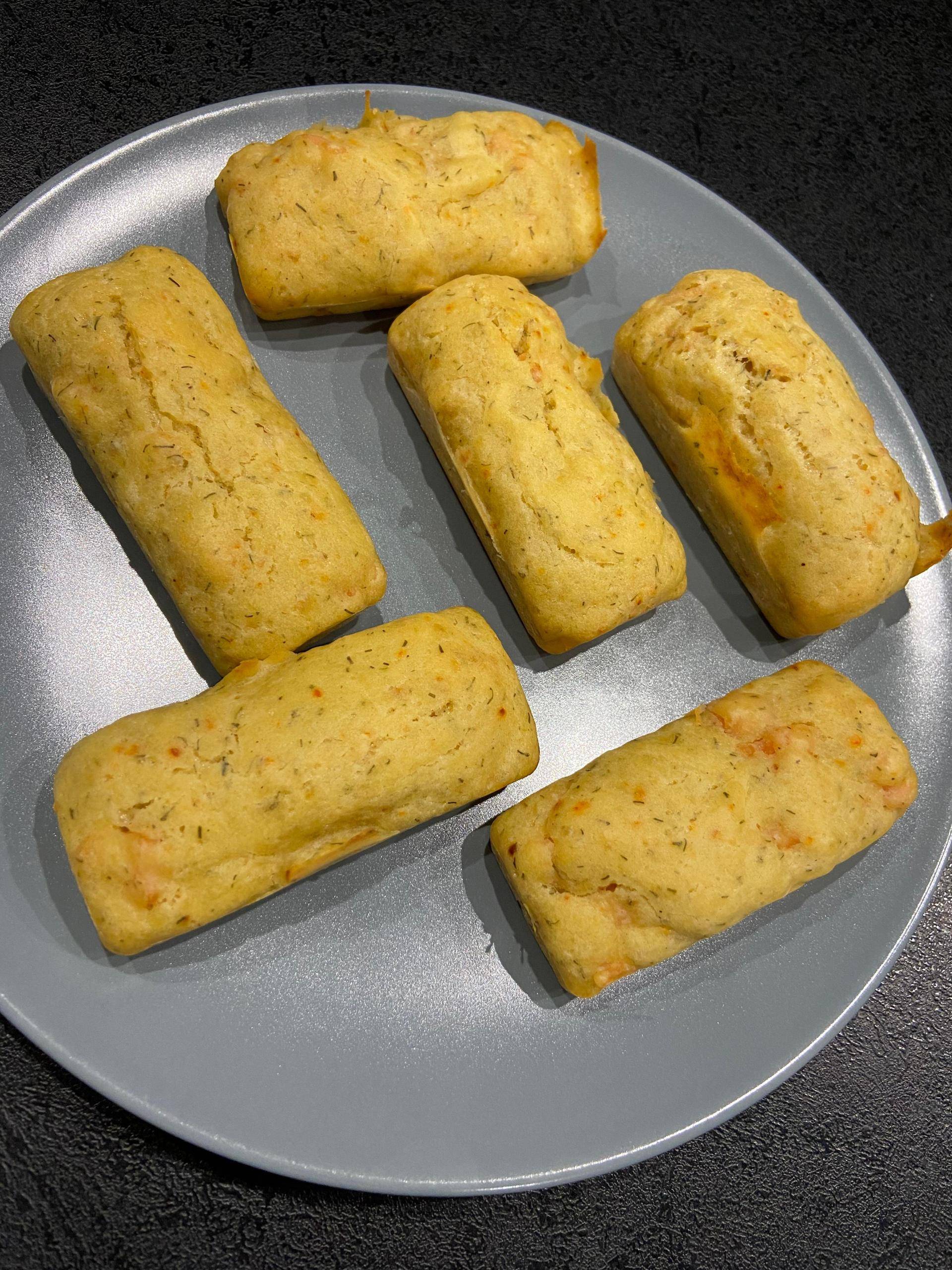Cake saumon - parmesan - Recepten Cake Factory | Tefal