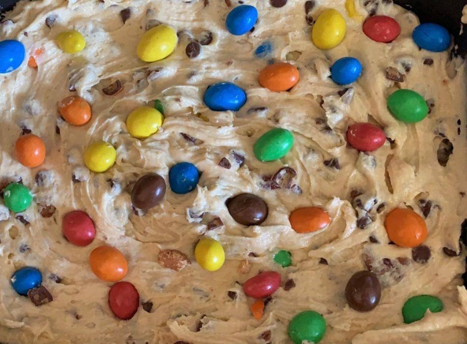 Cookie géant au M&MS - Recepten Cake Factory | Tefal