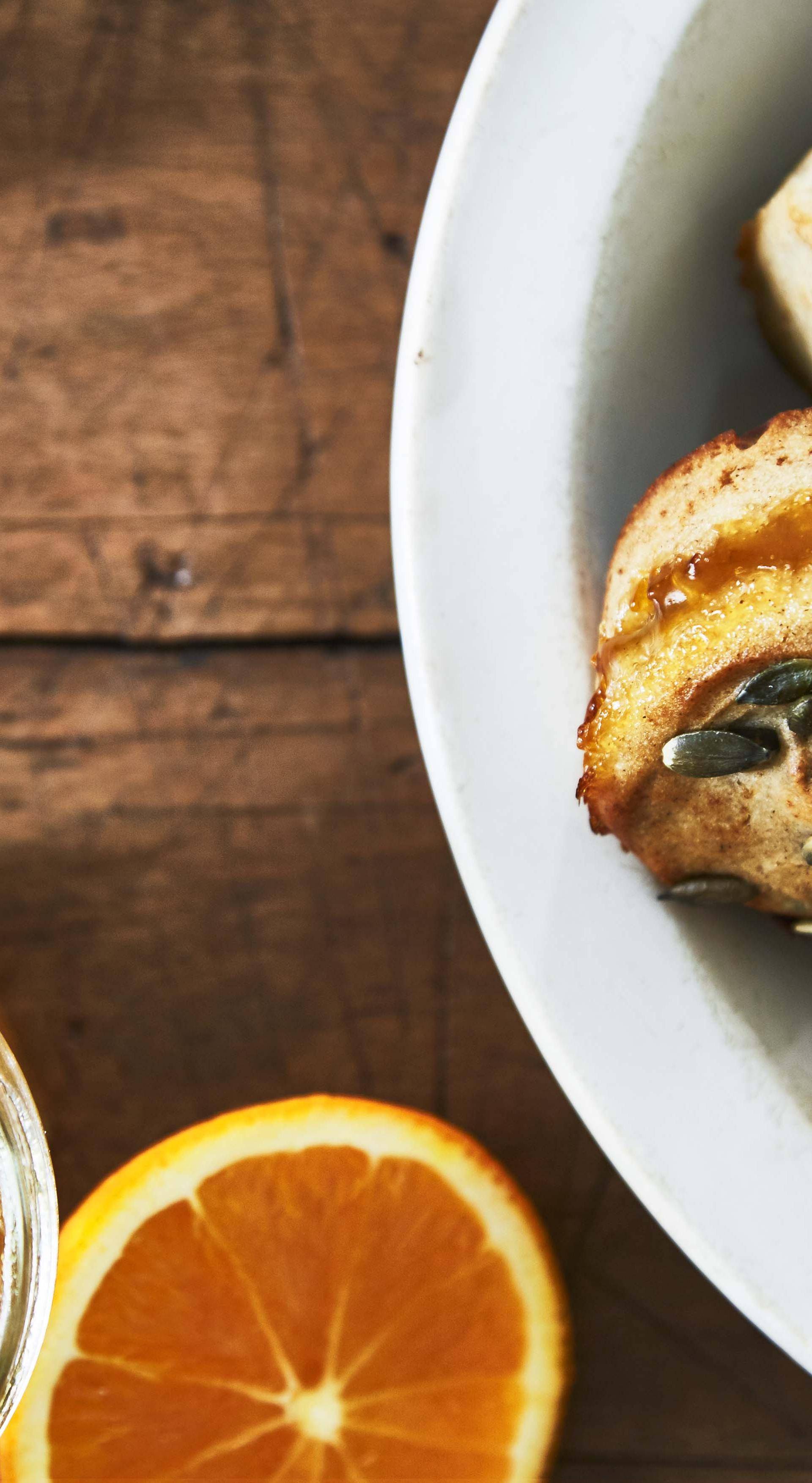 Cœurs coulants à l'orange et aux graines de courge sans gluten - Recette Cake Factory | Tefal