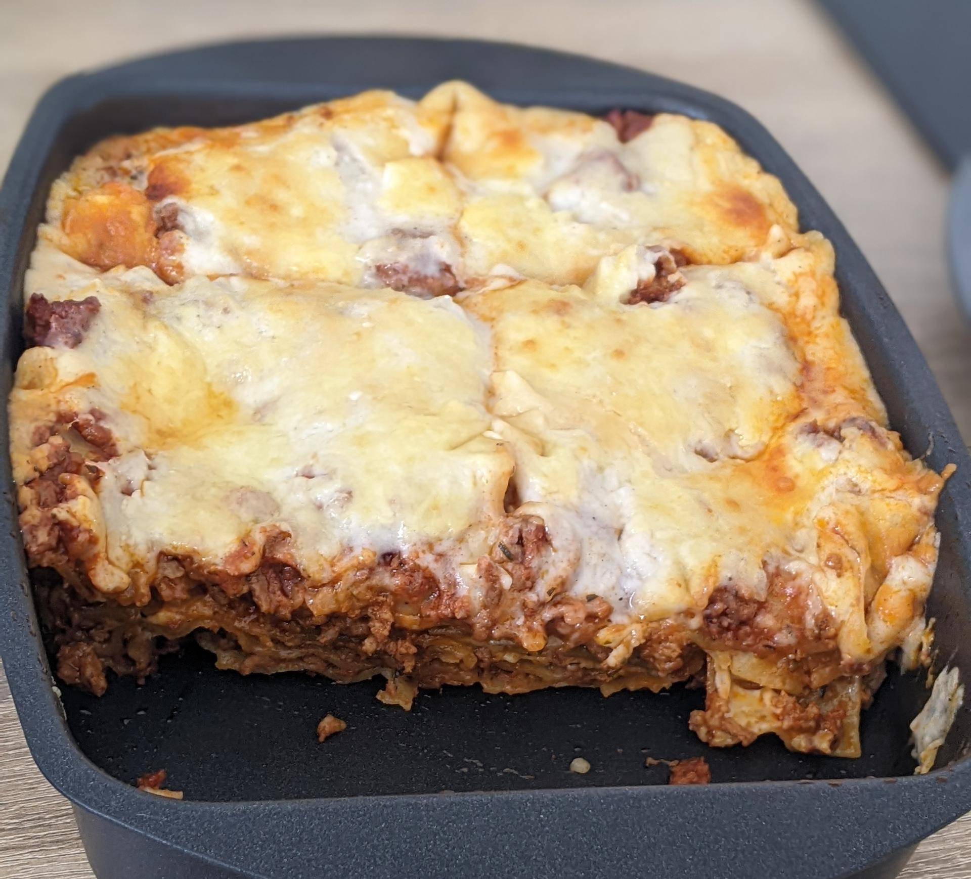 Lasagnes au fromage et herbes de Provence - Recette Cake Factory | Tefal