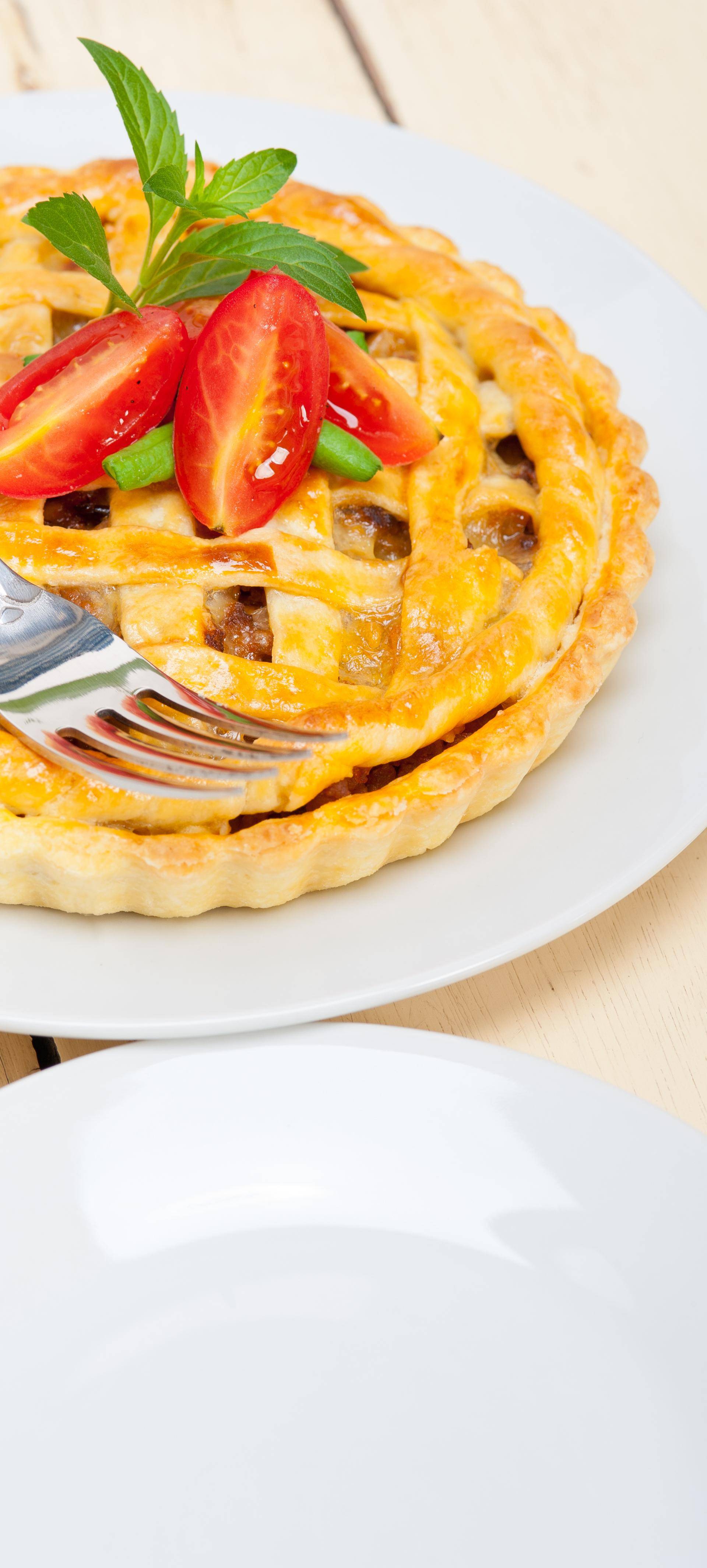 Tarte au thon et aux légumes - Recette Balance de cuisine | Tefal