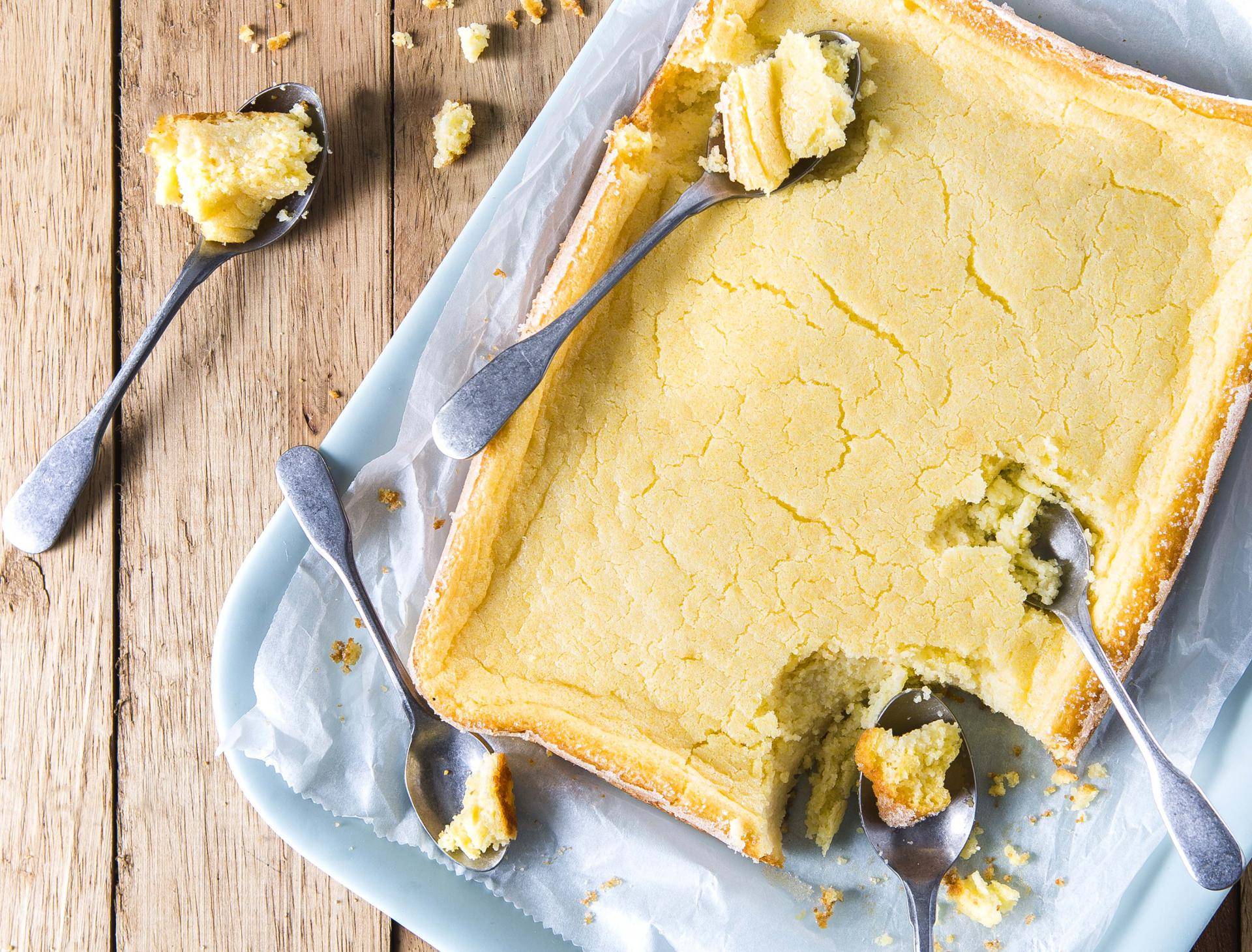 Gâteau de polenta soufflé sans gluten - Recepten Cake Factory | Tefal