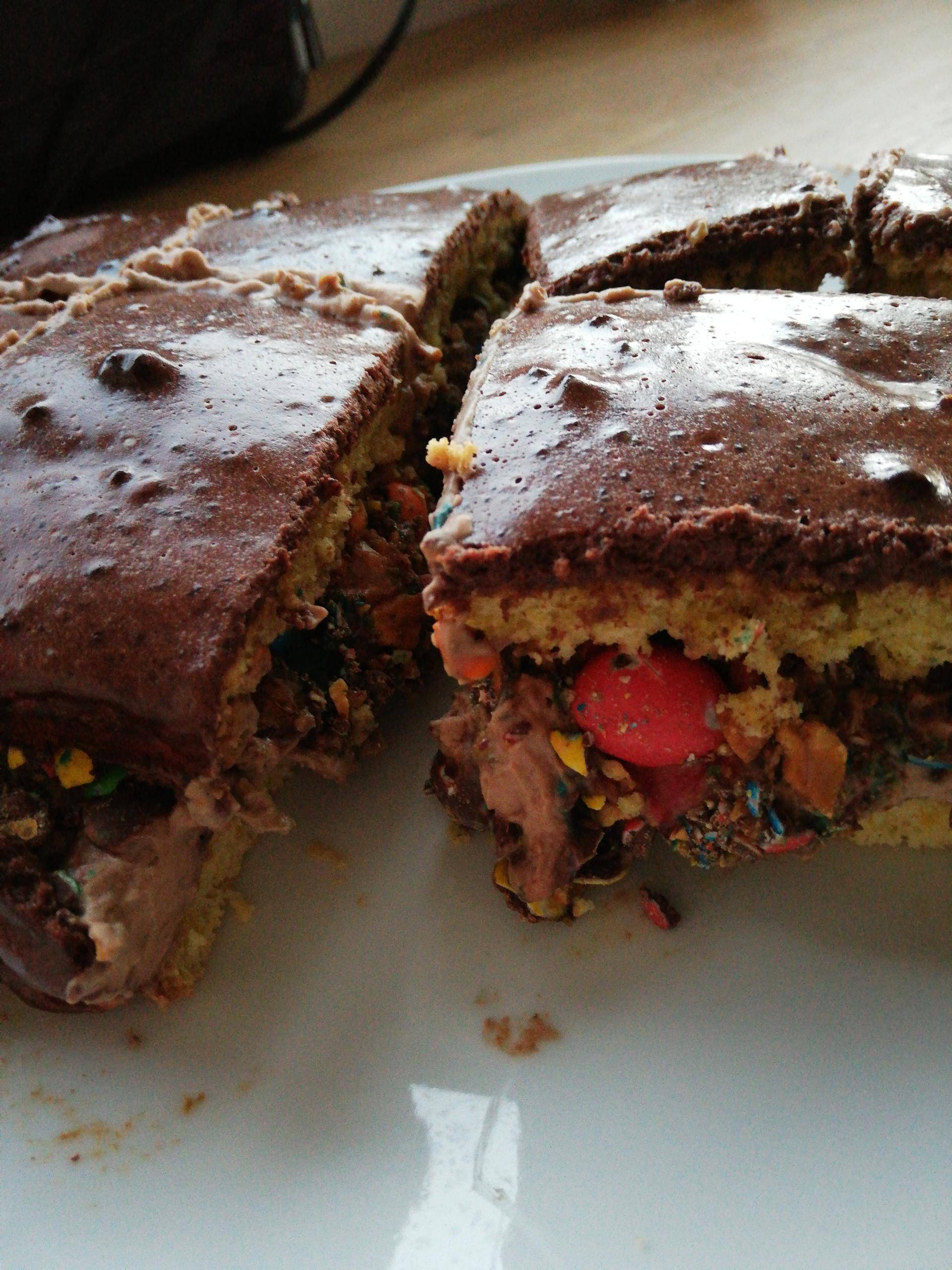 Layer cake Nutella M&M's - Recette Cake Factory | Tefal