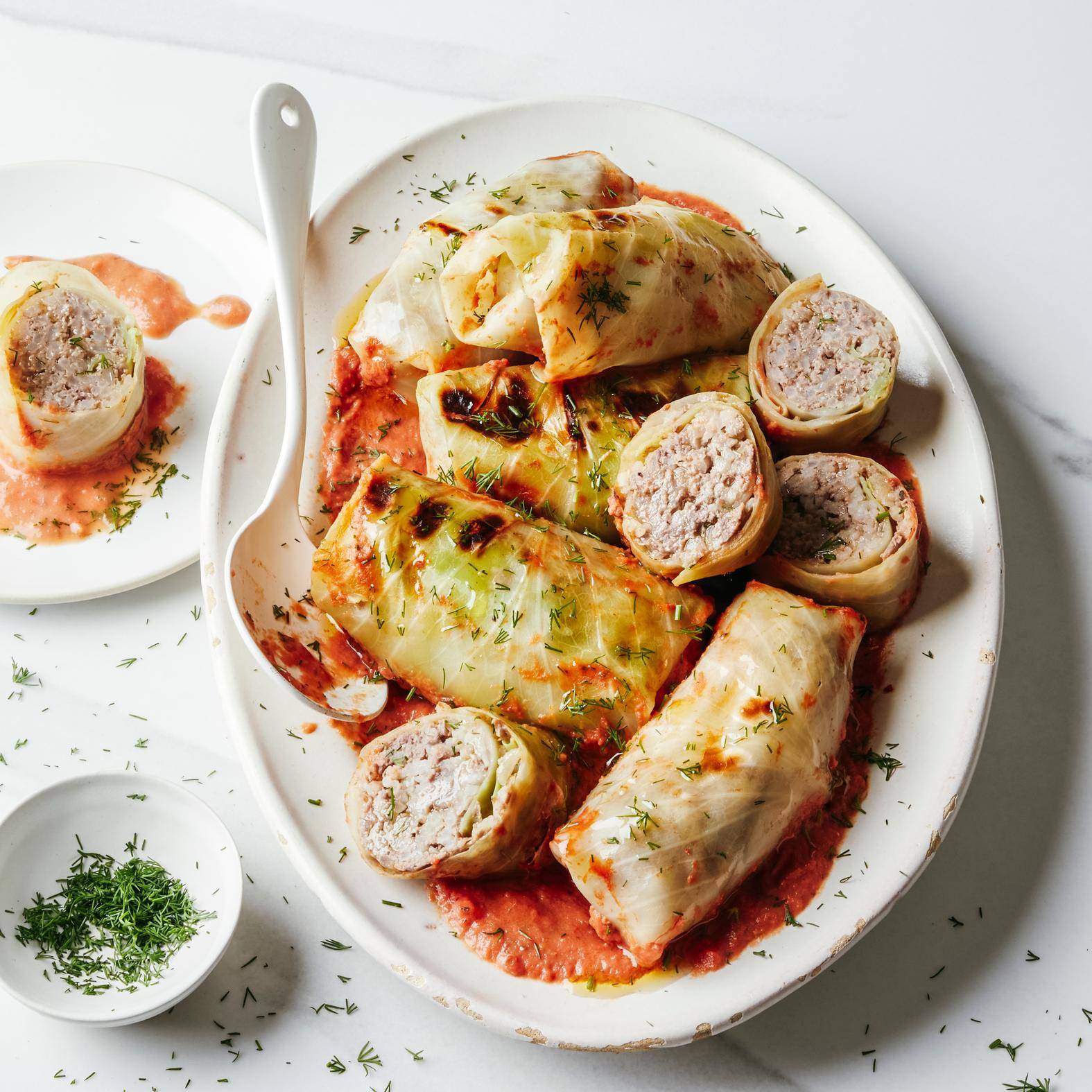 Golubtsy (rouleaux de chou farcis à la viande) - Recette OptiGrill 2in1 | Tefal