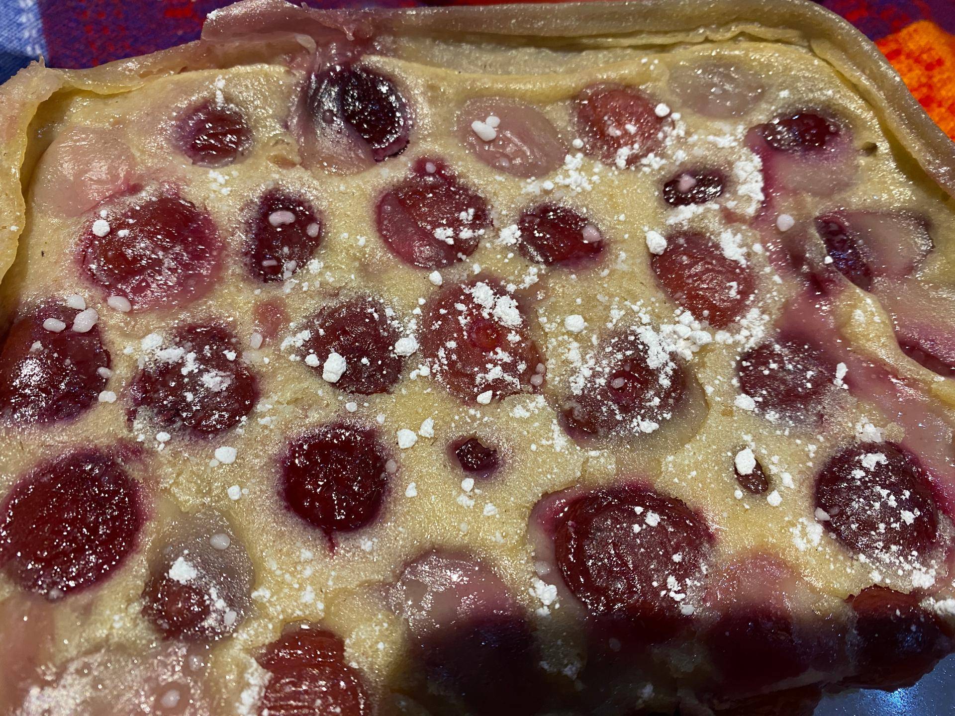 Clafoutis vegan (sans œuf sans lait) d’après la recette de « perle en sucre » - Recette Cake Factory | Tefal