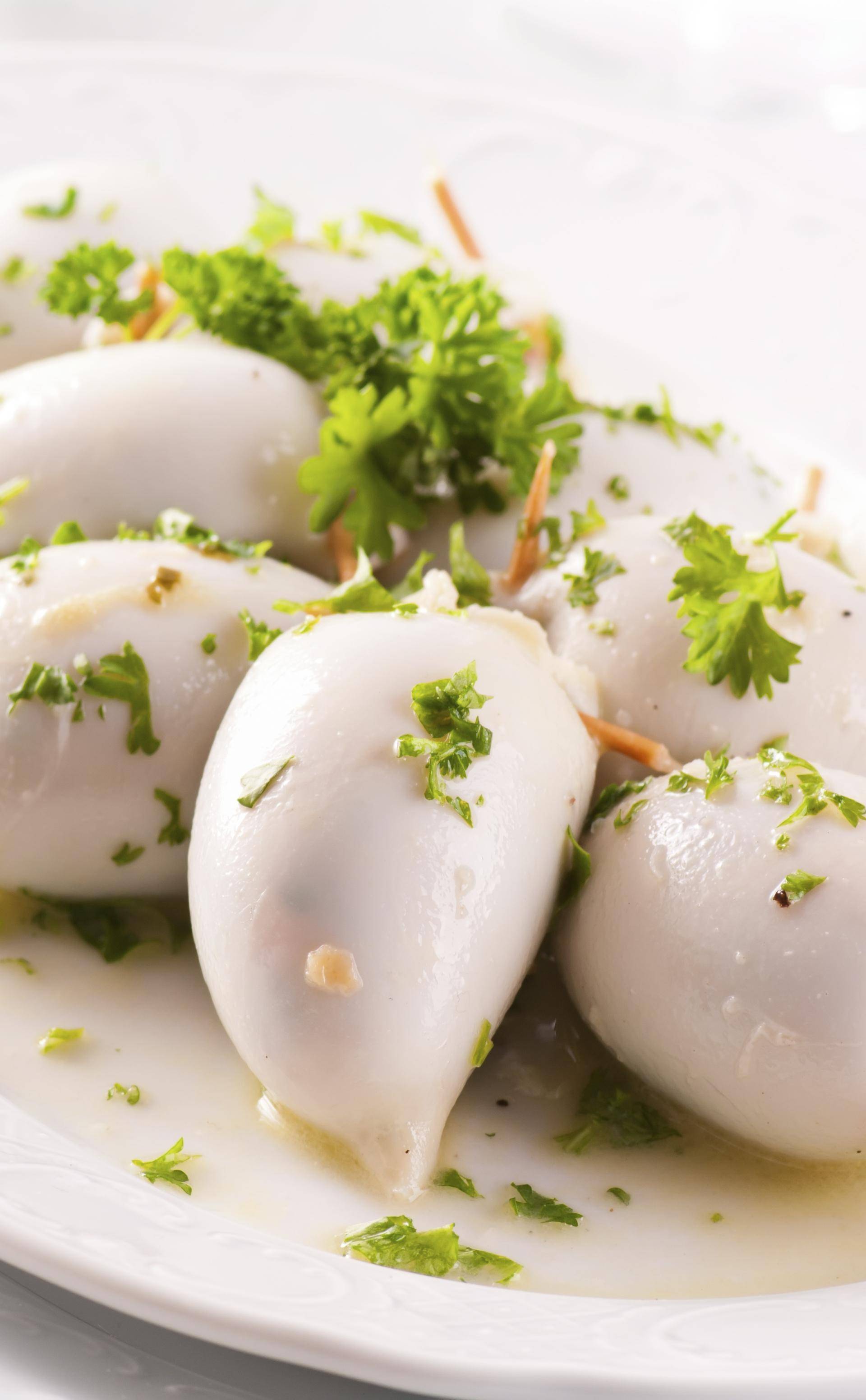 Calamars farcis au risotto - Recette Balance de cuisine | Tefal