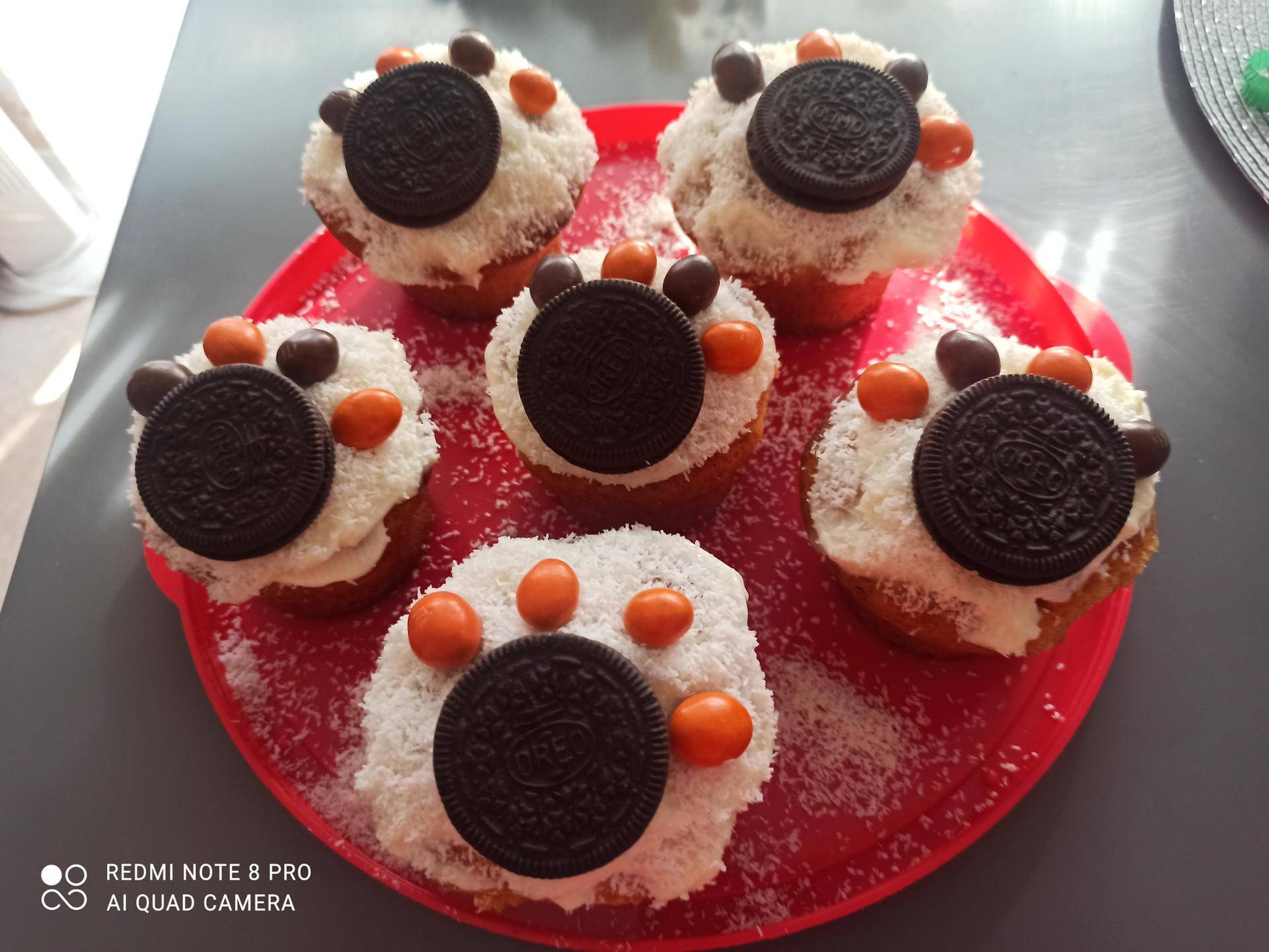 Cupcakes pattes d'ours oreo - Recepten Cake Factory | Tefal