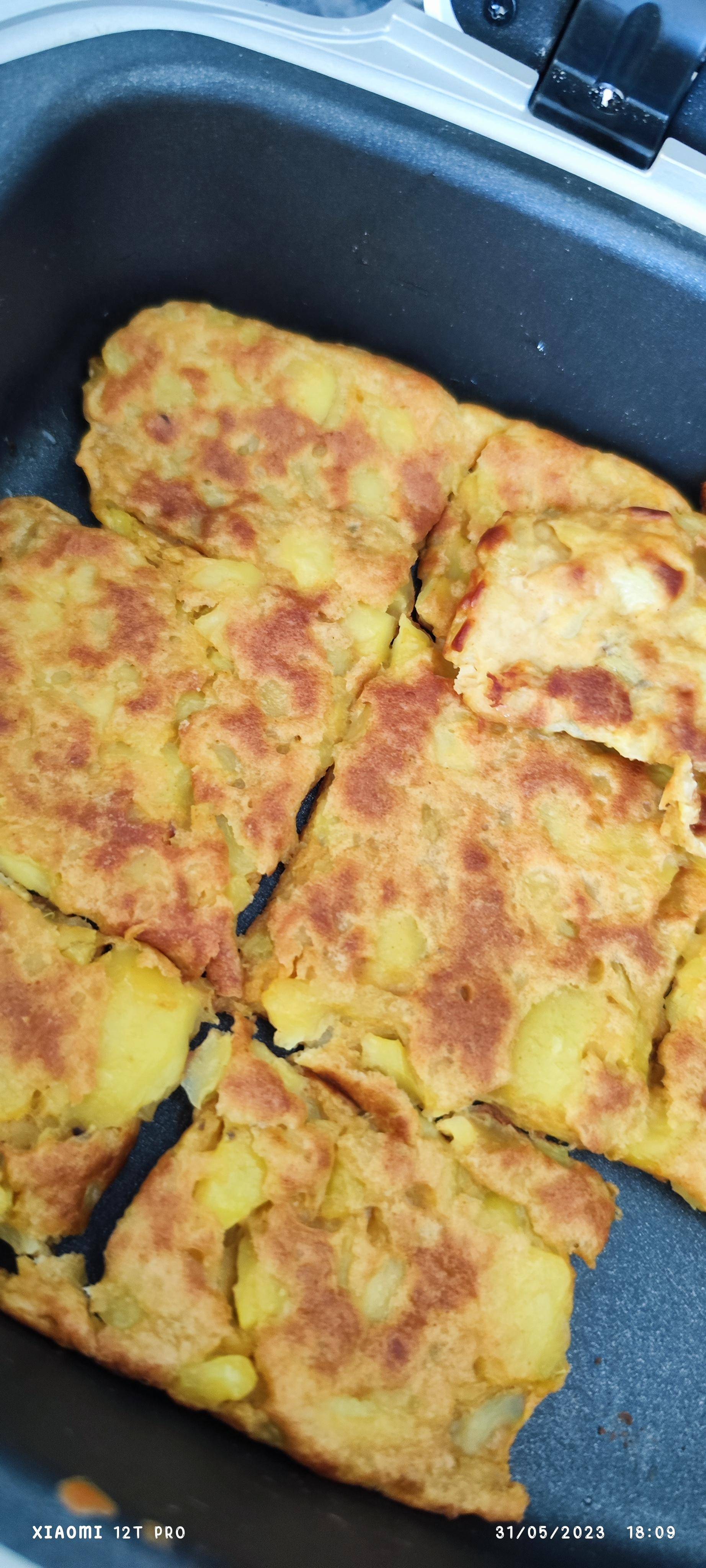 Omelette pomme de terre fondante - Recette Cake Factory Délices | Tefal