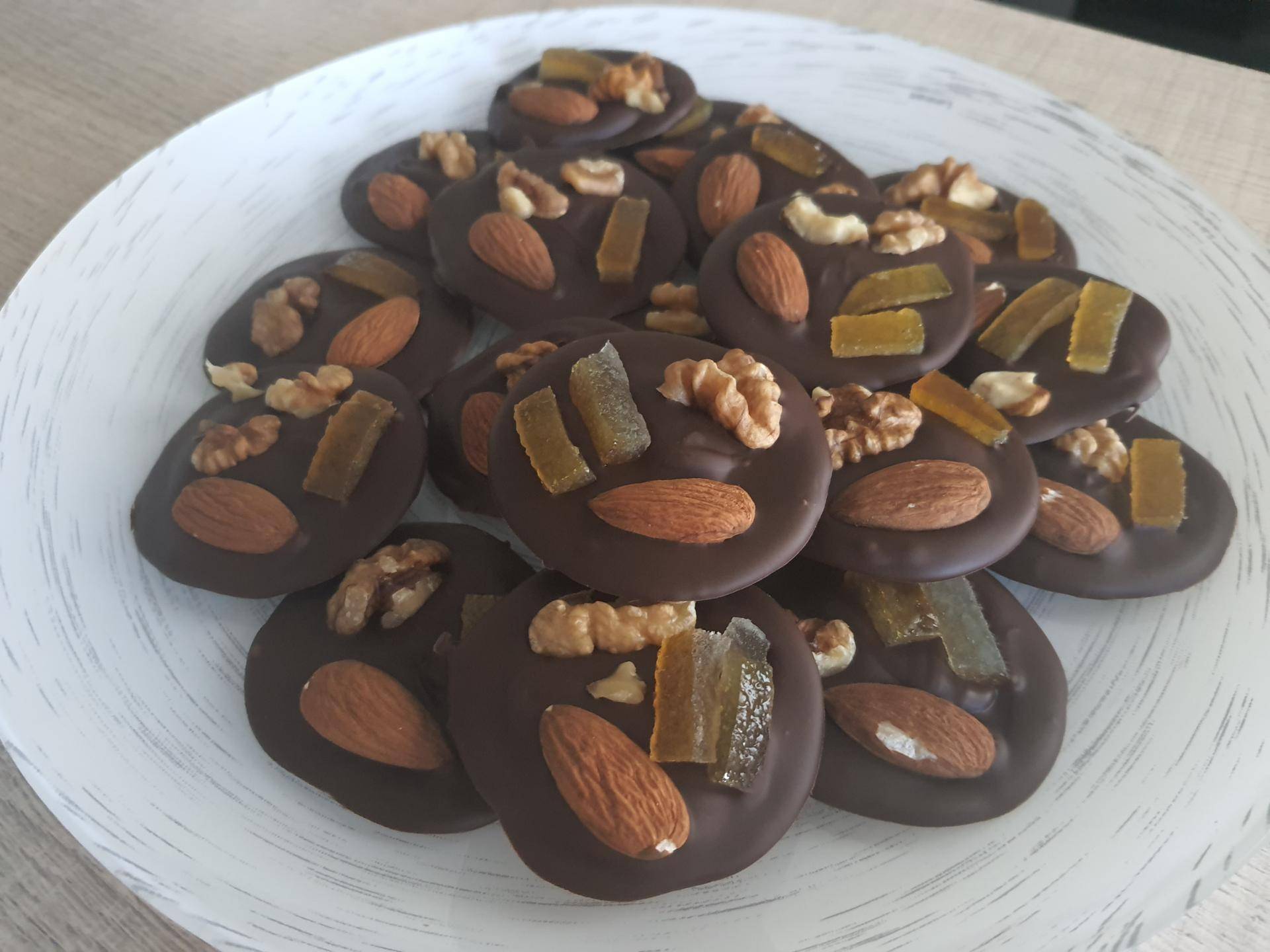 Mendiants en chocolat - Recette Cake Factory | Tefal