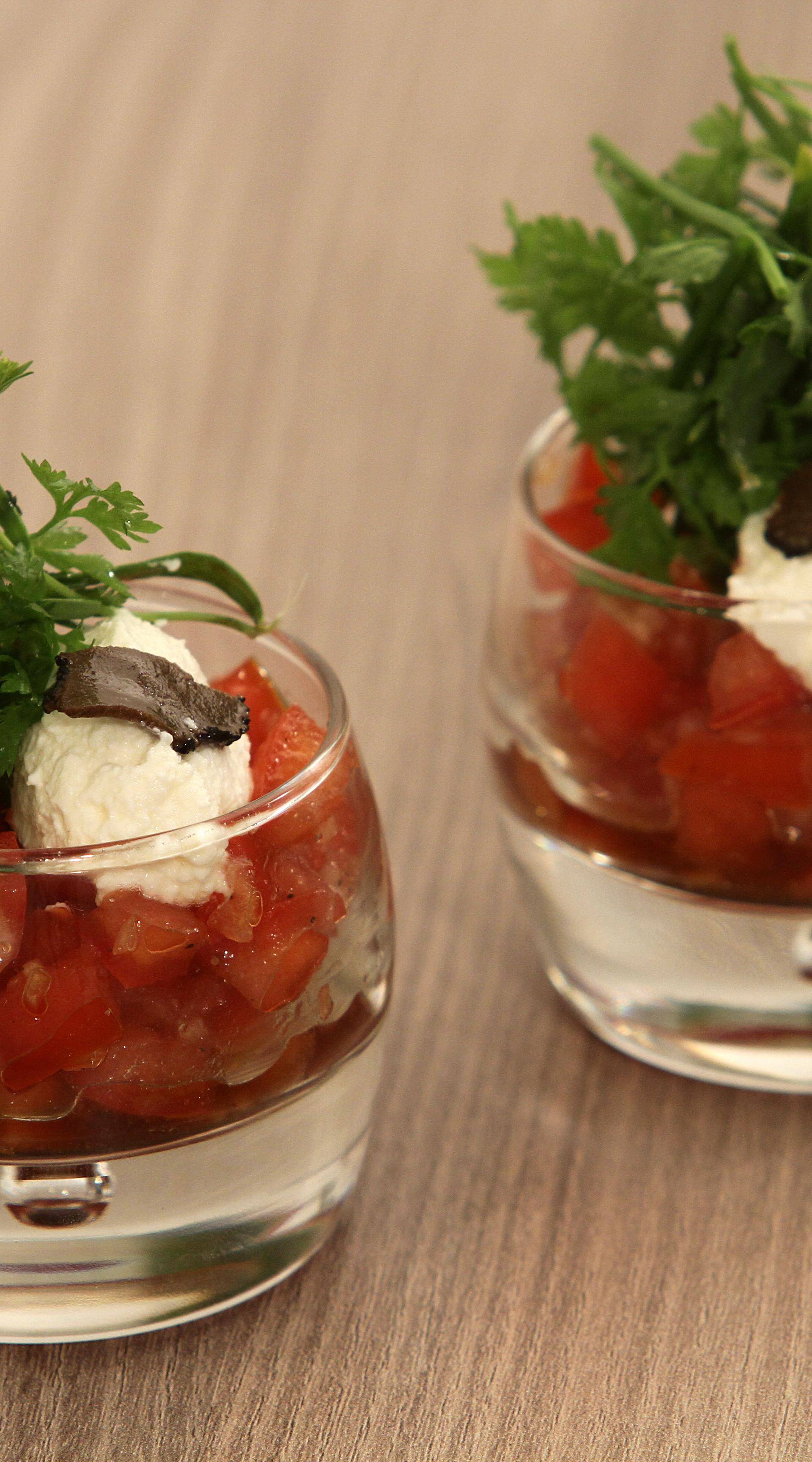 Tartare de tomates à la ricotta - Recette Balance de cuisine | Tefal