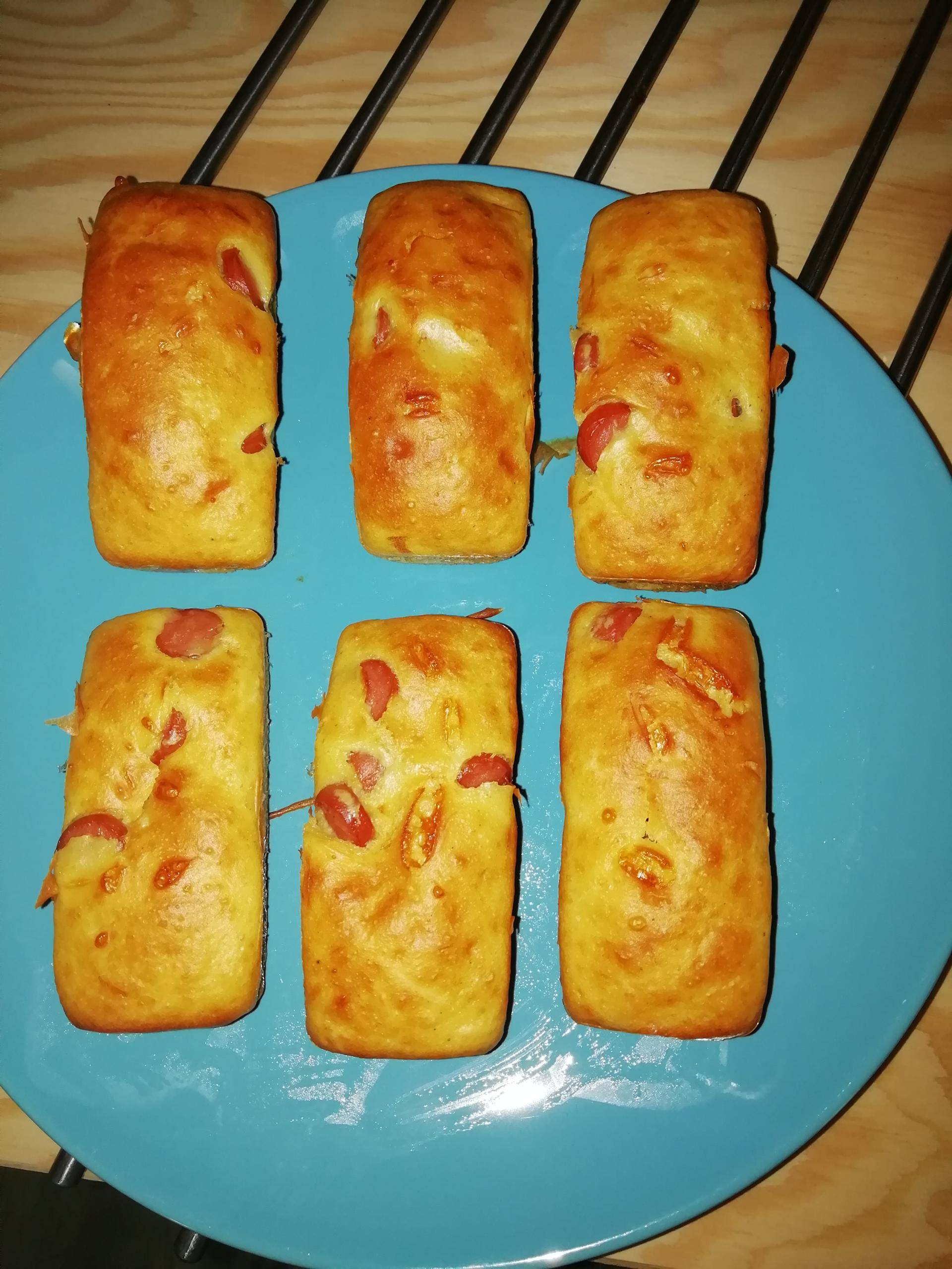 Mini cake knacky moutarde - Recette Cake Factory | Tefal