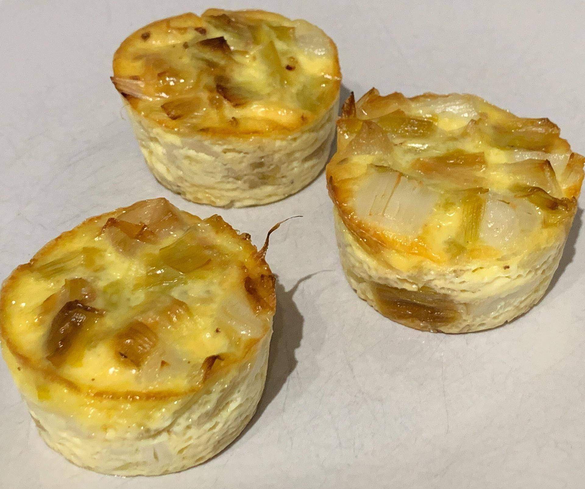 Petits Flans Poireau Surimi - Recette Cake Factory | Tefal