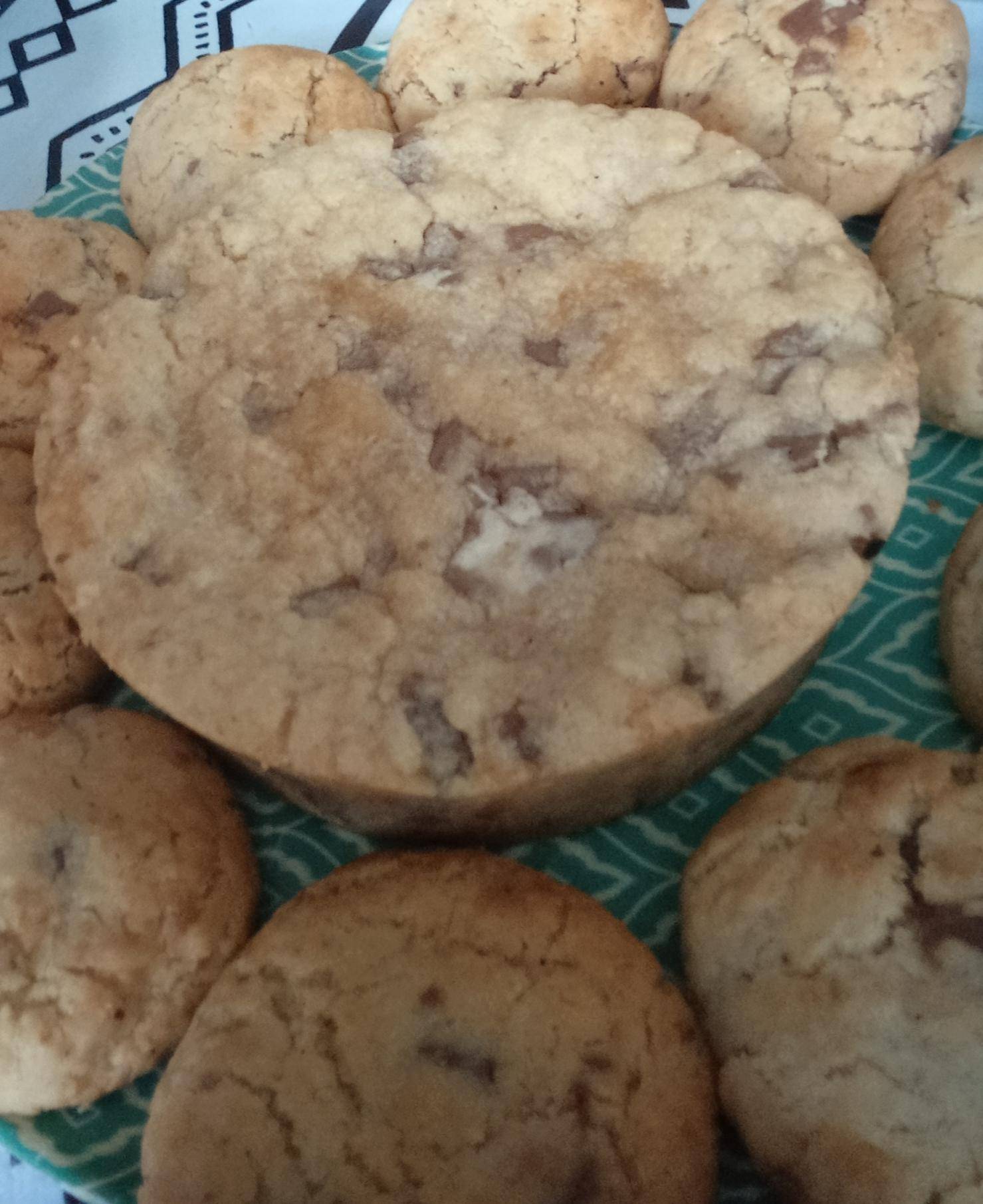 Cookie géant aux kinders - Recepten Cake Factory | Tefal