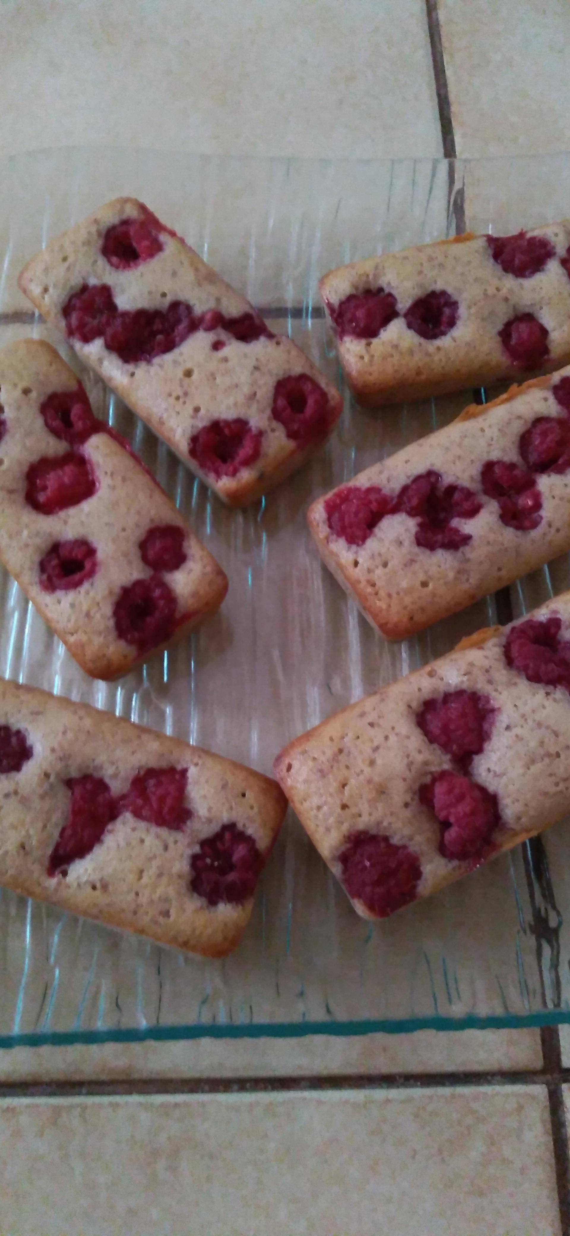 Financiers aux framboises - Recette Cake Factory | Tefal