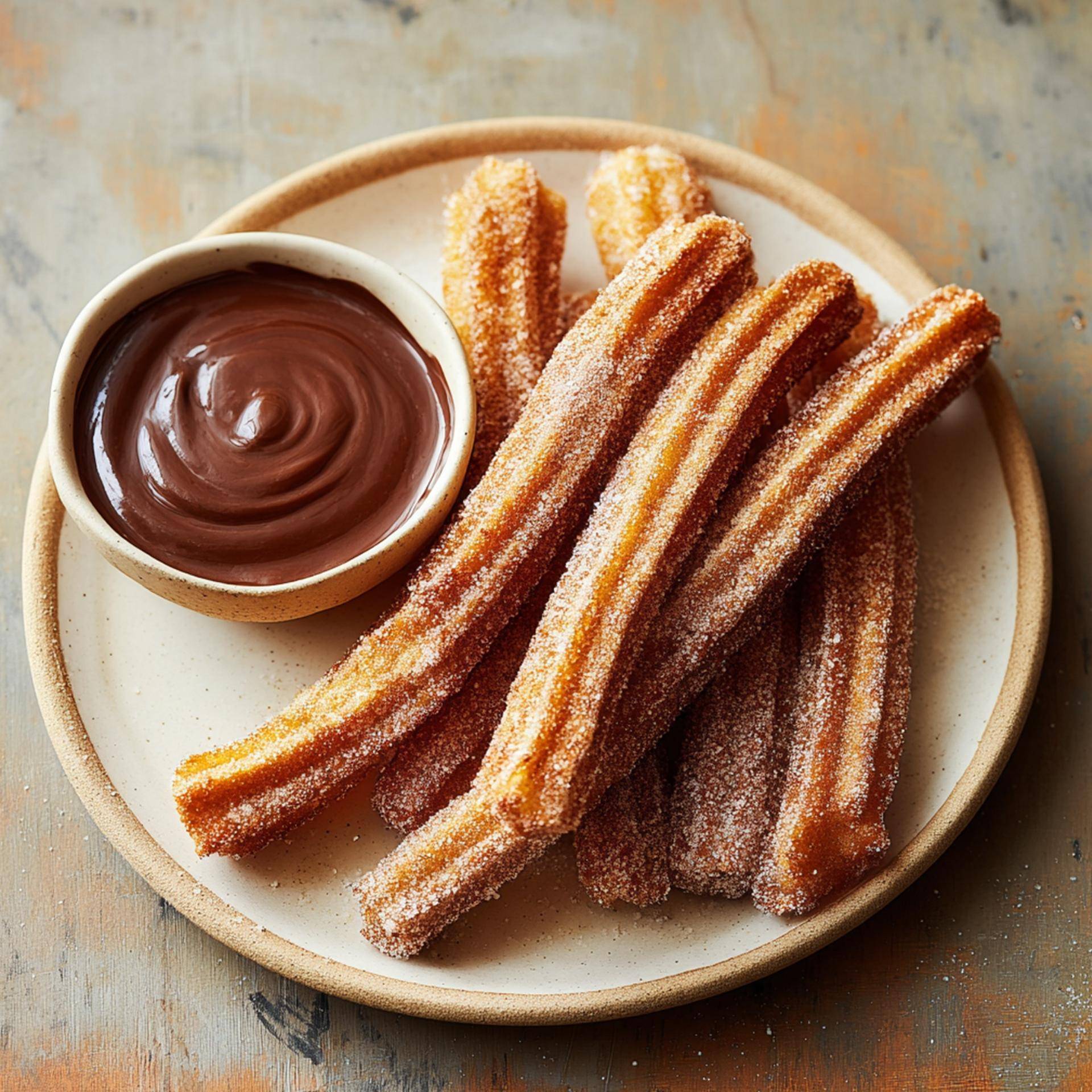 Churros trempés dans le chocolat - Recette Snack Collection MECHANICAL | Tefal