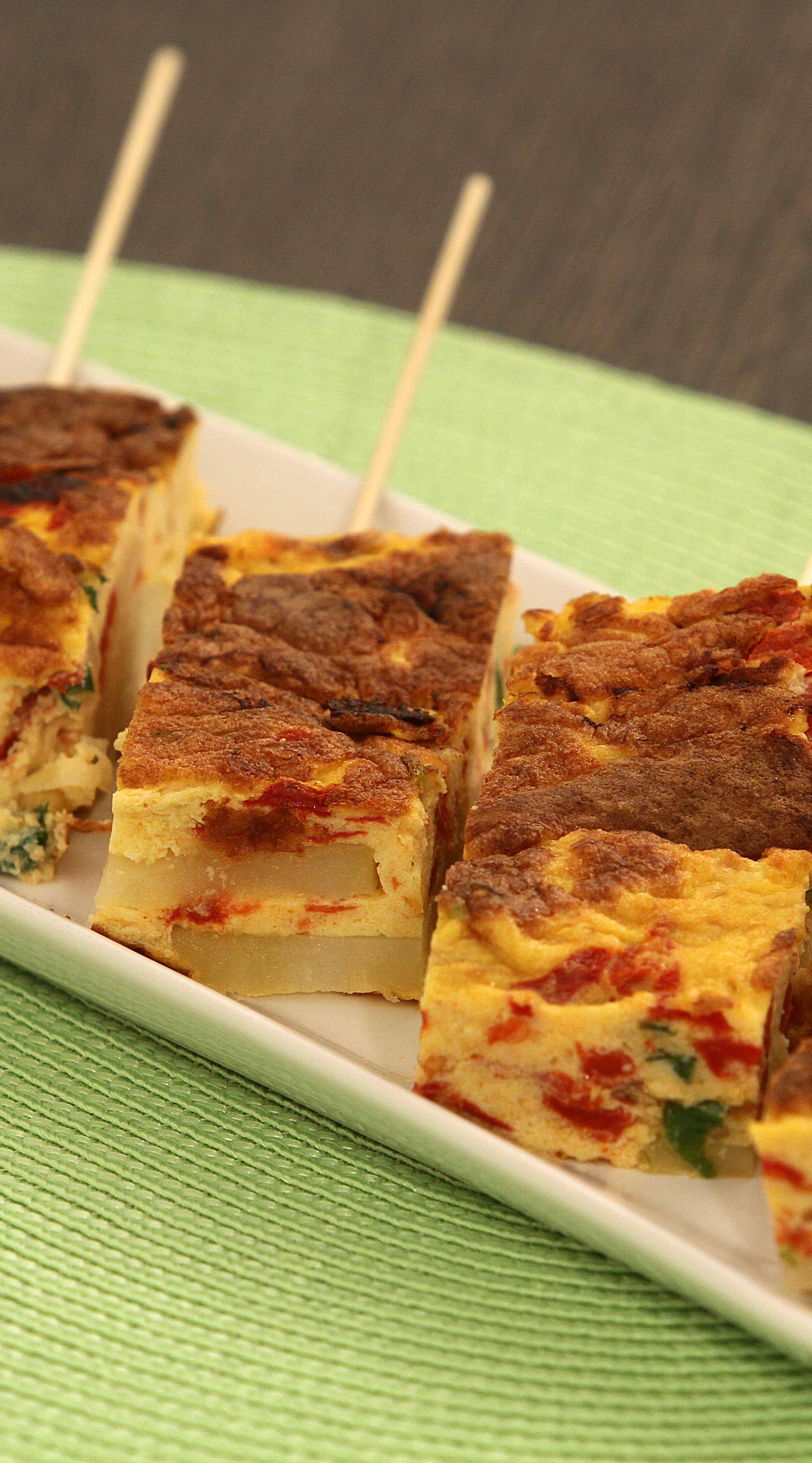 Sucette de tortilla aux poivrons doux - Recette Balance de cuisine | Tefal
