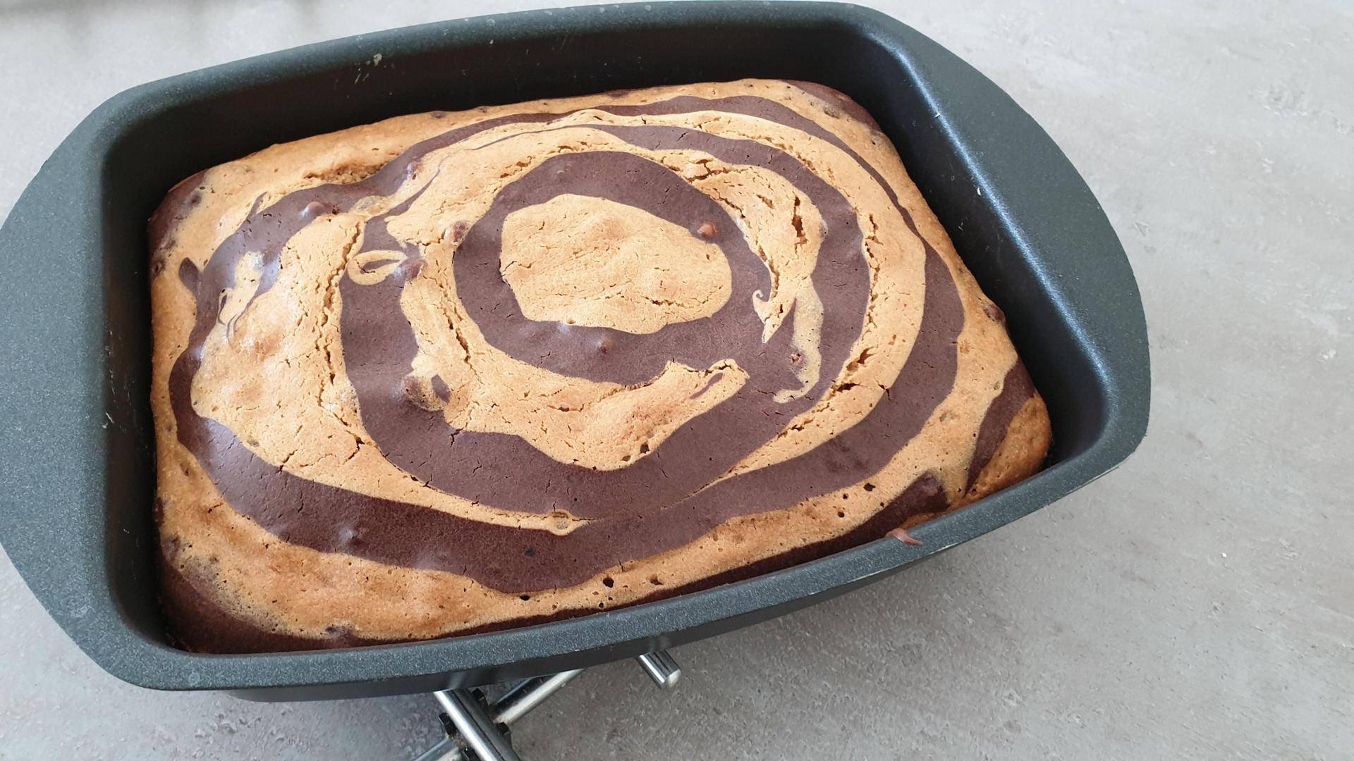 Marbré chocolat spéculoos - Recepten Cake Factory | Tefal