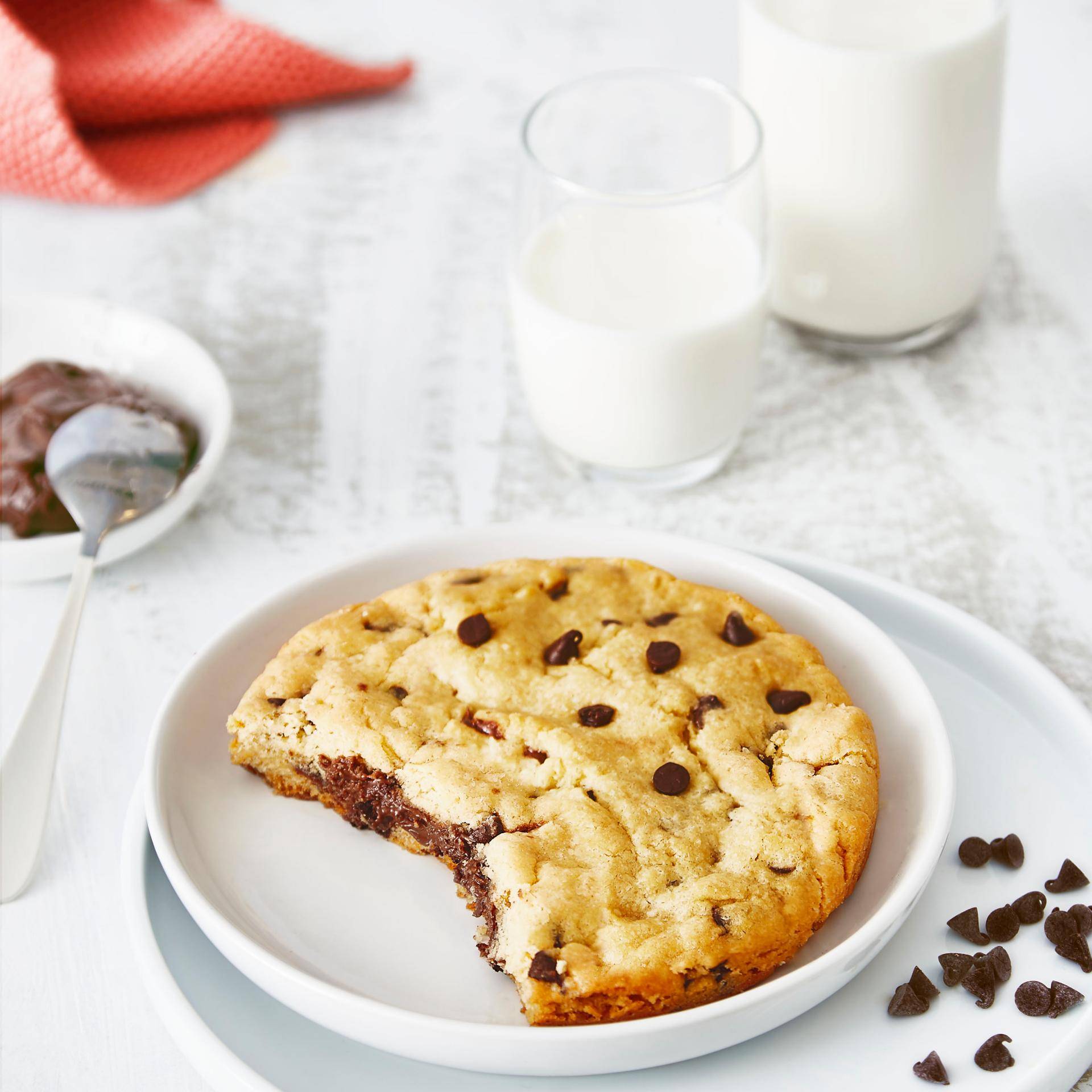Maxi cookie fourré chocolat - Recette Cake Factory | Tefal