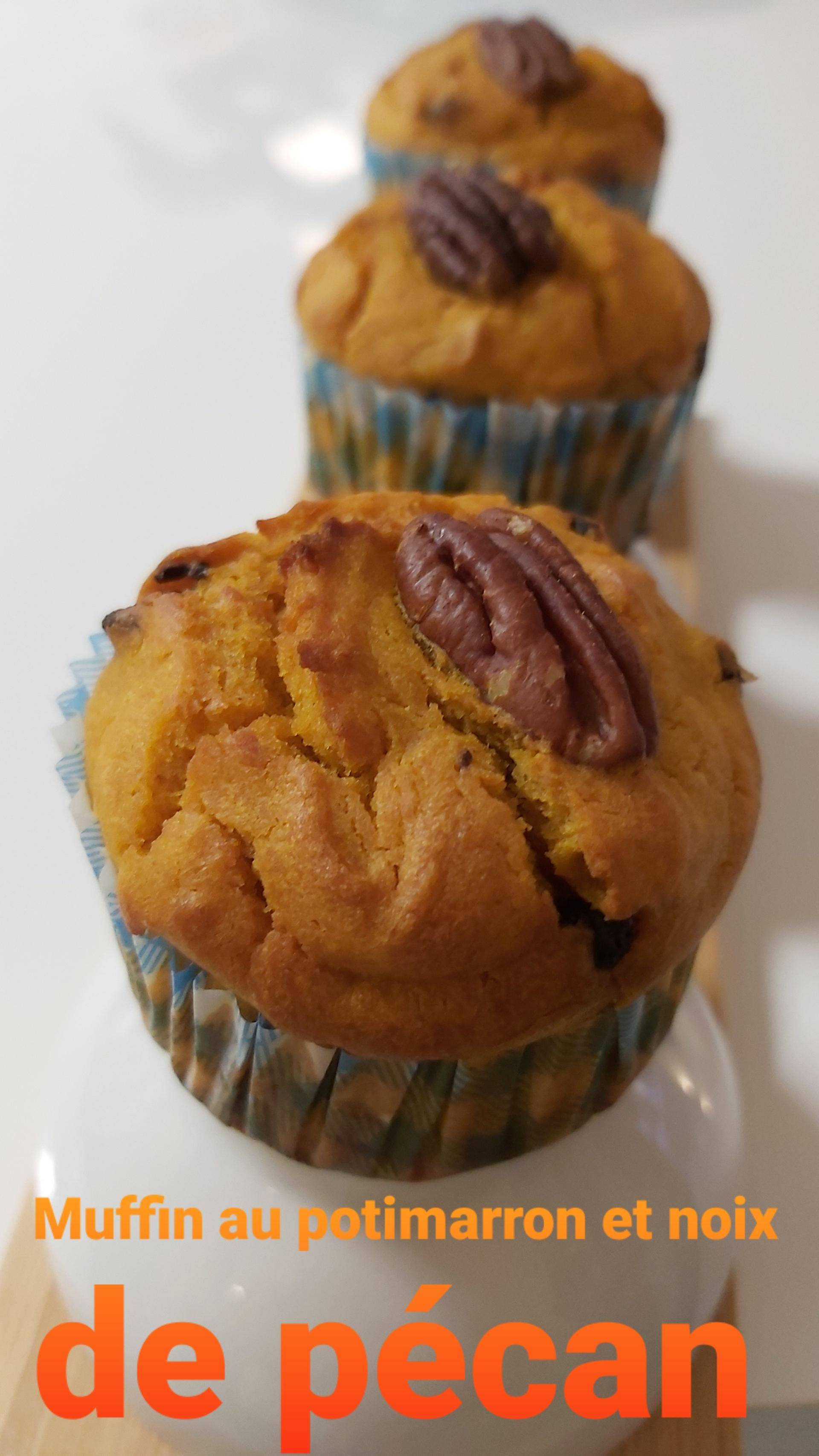 Muffin au potimarron et noix de pécan - Recette Cake Factory | Tefal