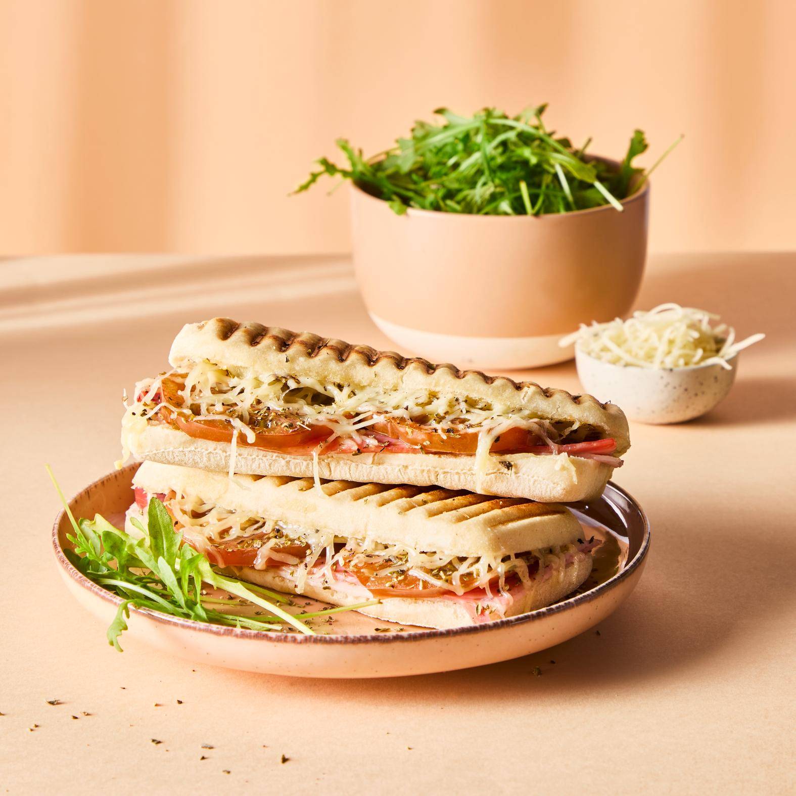Panini au jambon - Recepten Snack Collection MECHANICAL | Tefal