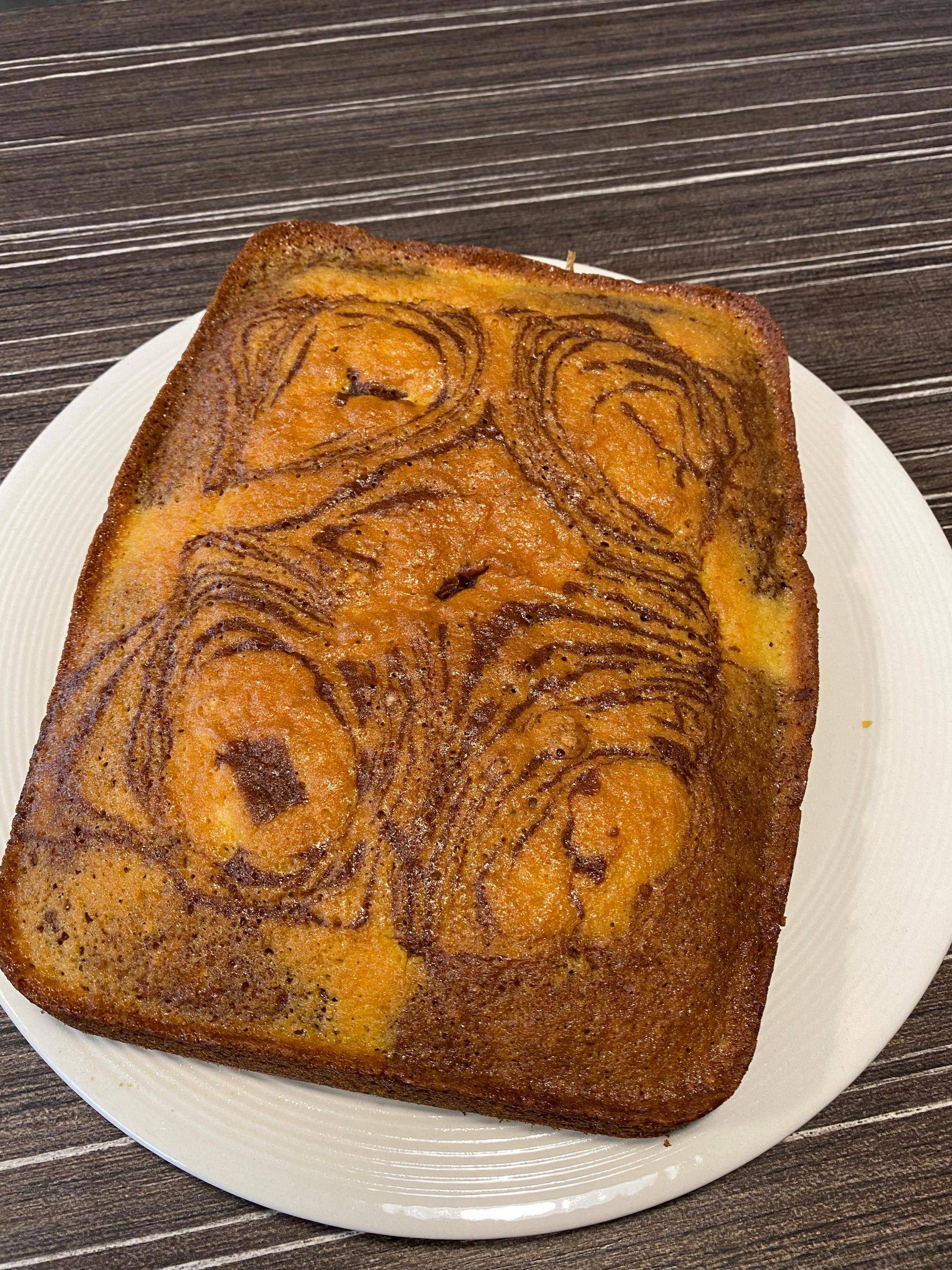 Gâteau marbré zebré - Recette Cake Factory | Tefal