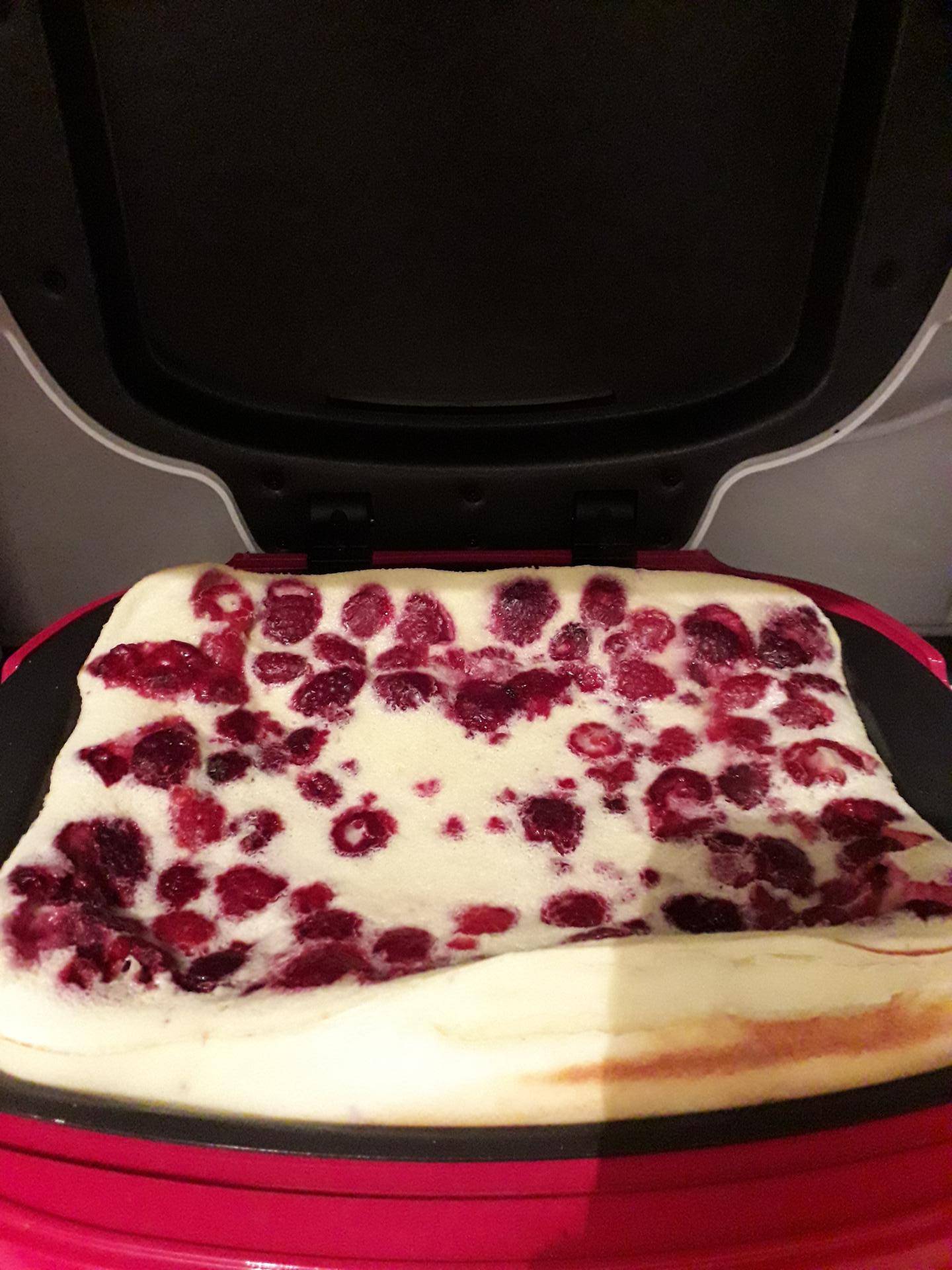 Clafoutis de framboises - Recette Cake Factory | Tefal