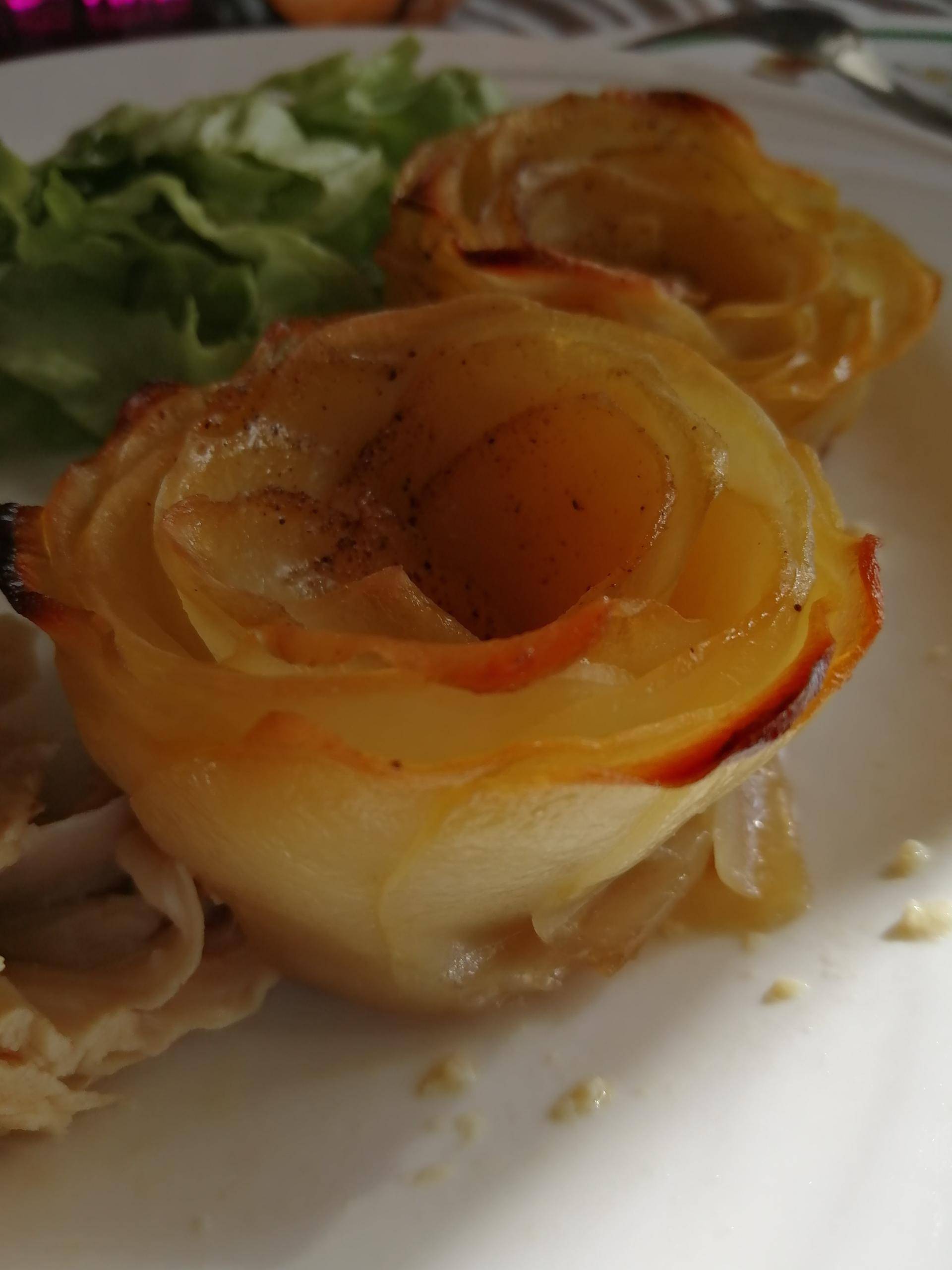 Roses de pommes de terre - Recepten Cake Factory | Tefal