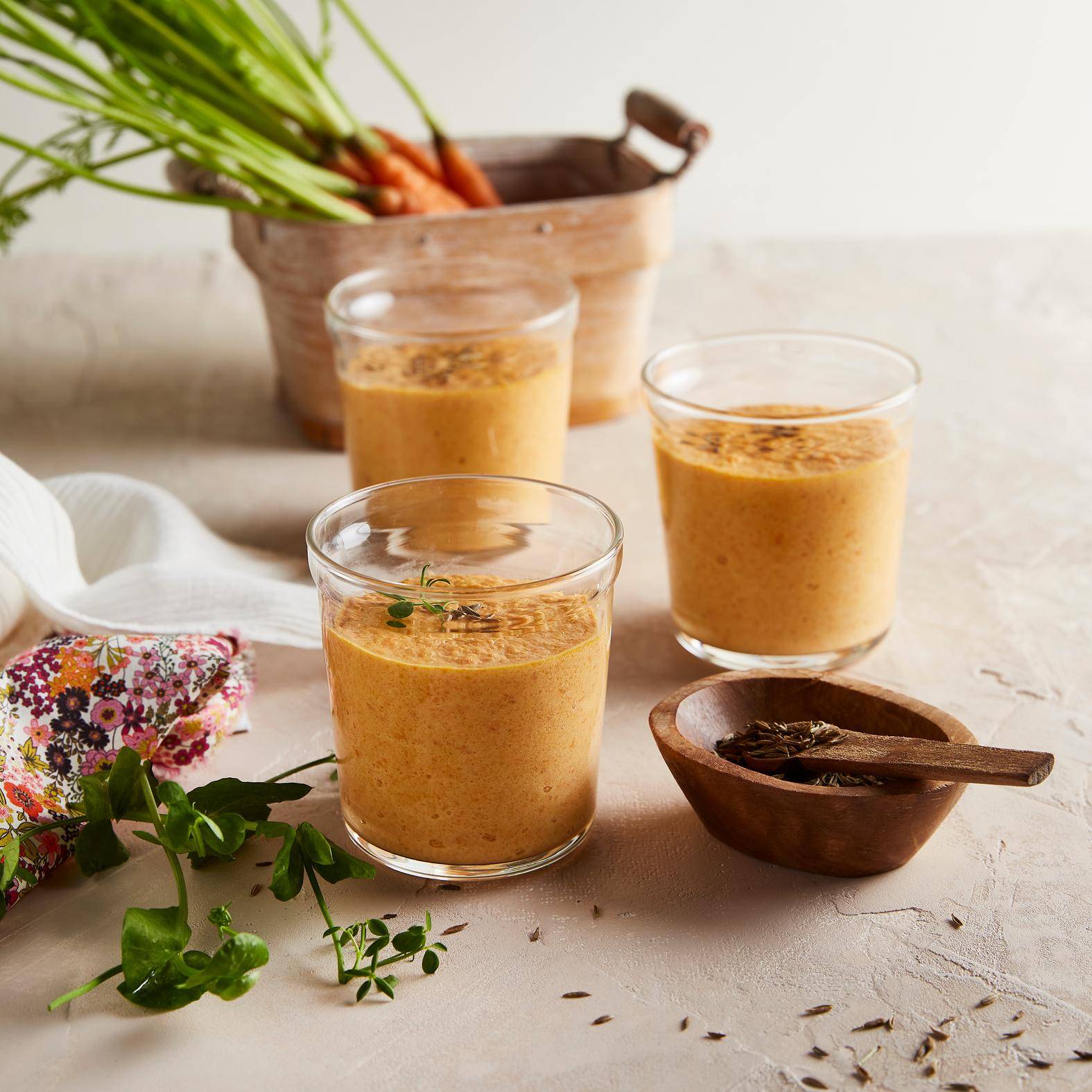 Panna cotta carotte cumin - Recepten Cake Factory Délices | Tefal