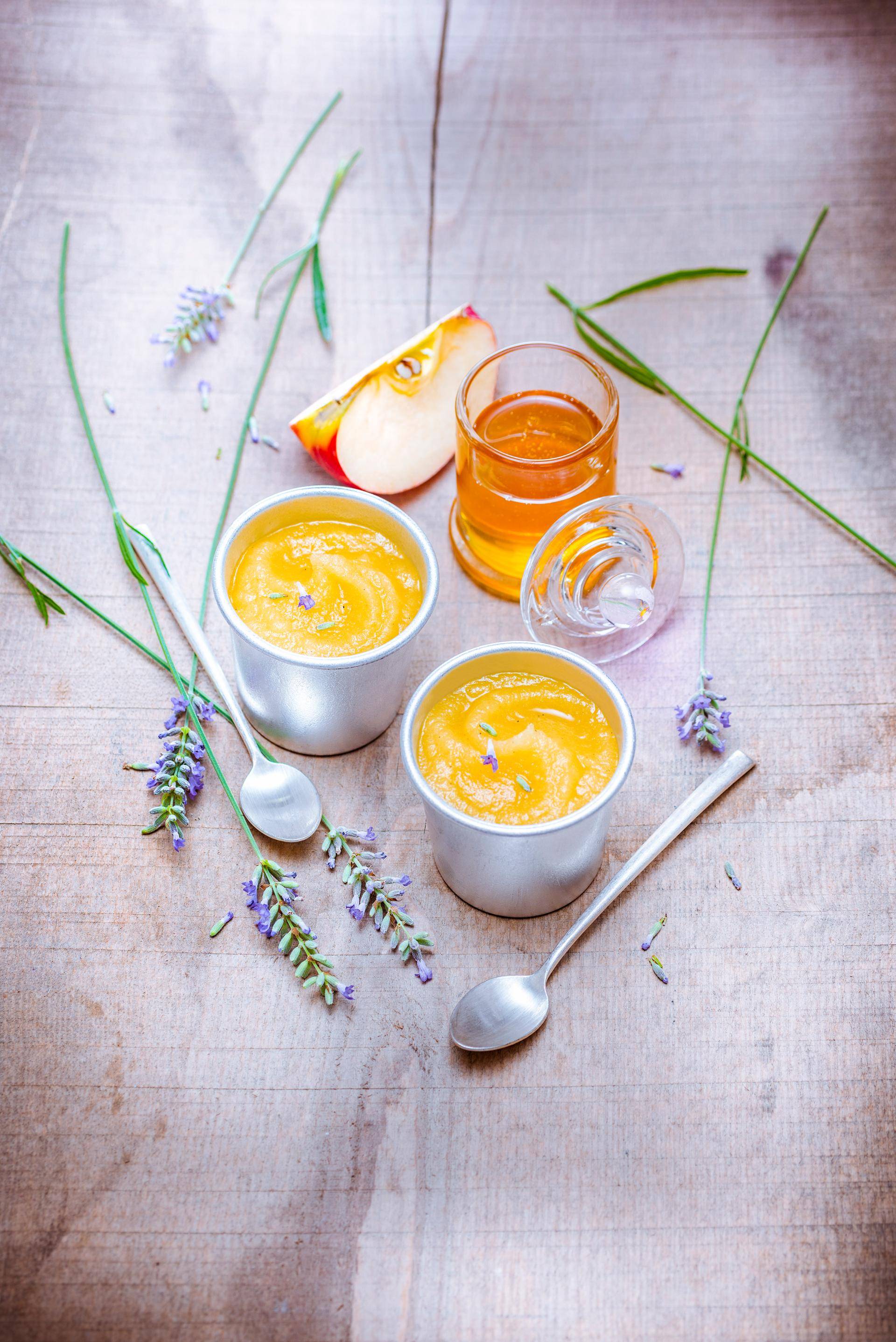 Compote de pommes et miel de lavande - Recette Hachoir Manuel 5 secondes 900mL | Tefal