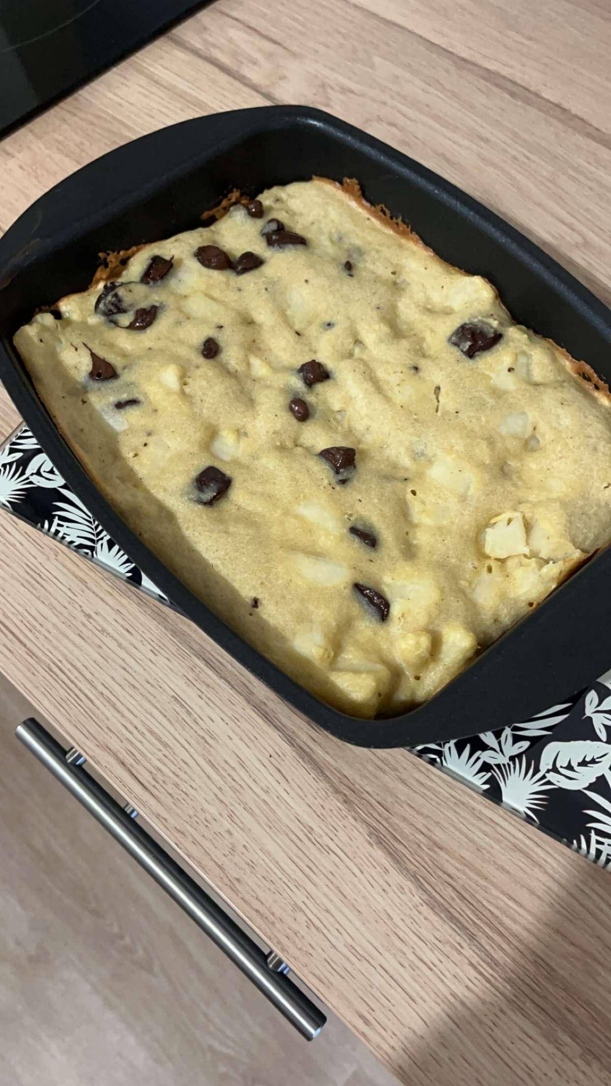 Gâteau poire - chocolat - amande - Recepten Cake Factory | Tefal