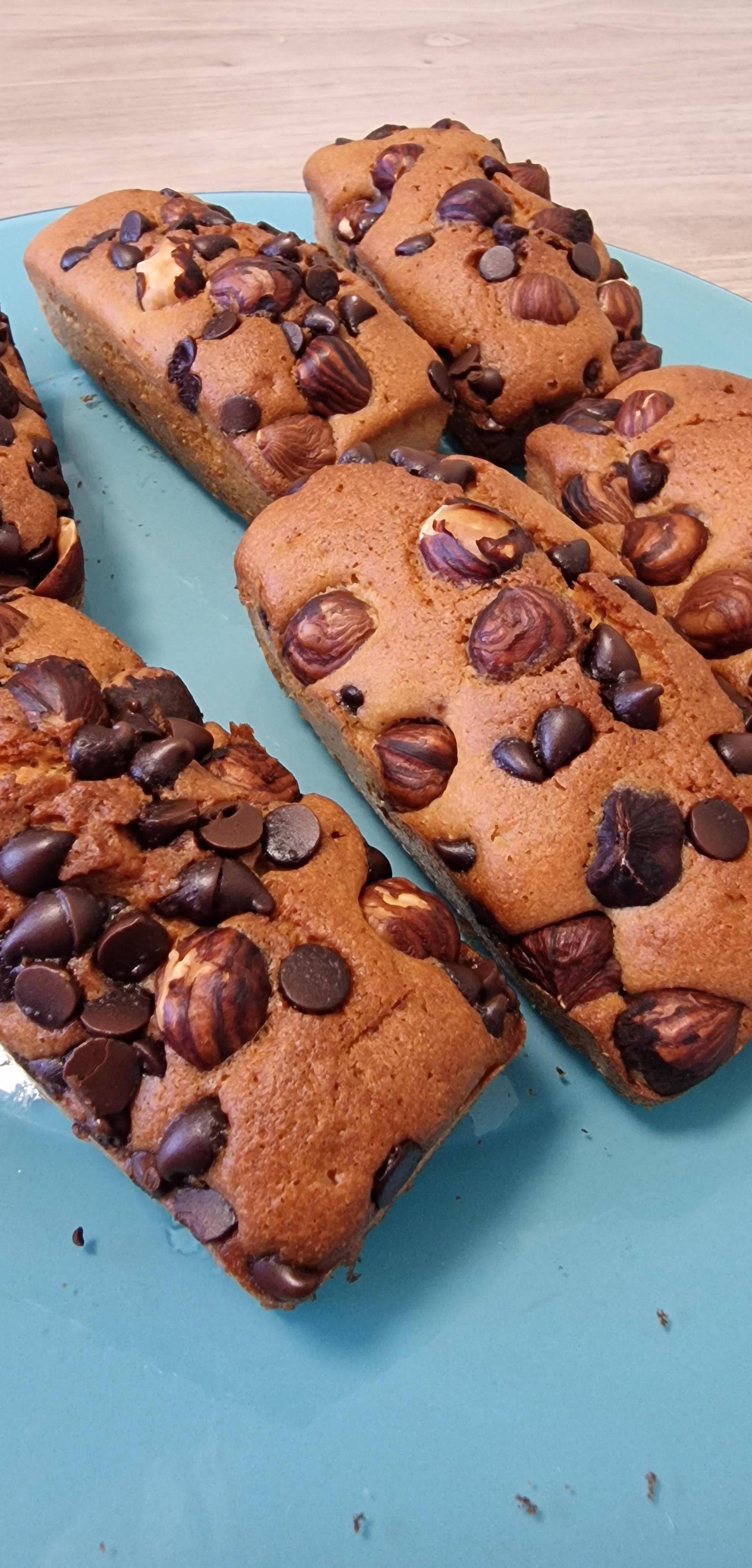 Cake pépites chocolat noisettes - Recette Cake Factory | Tefal