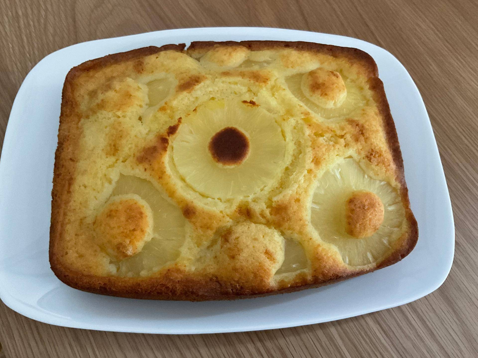 Gâteau yaourt grec et ananas - Recepten Cake Factory Délices | Tefal