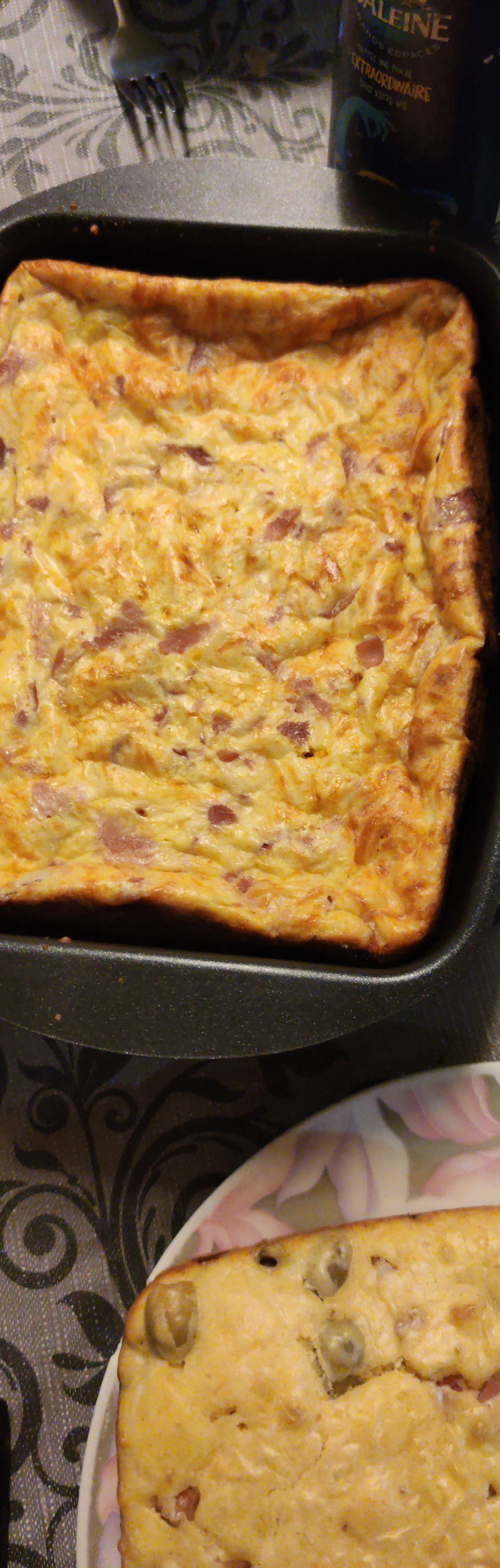 Quiche sans pâte - Recette Cake Factory | Tefal