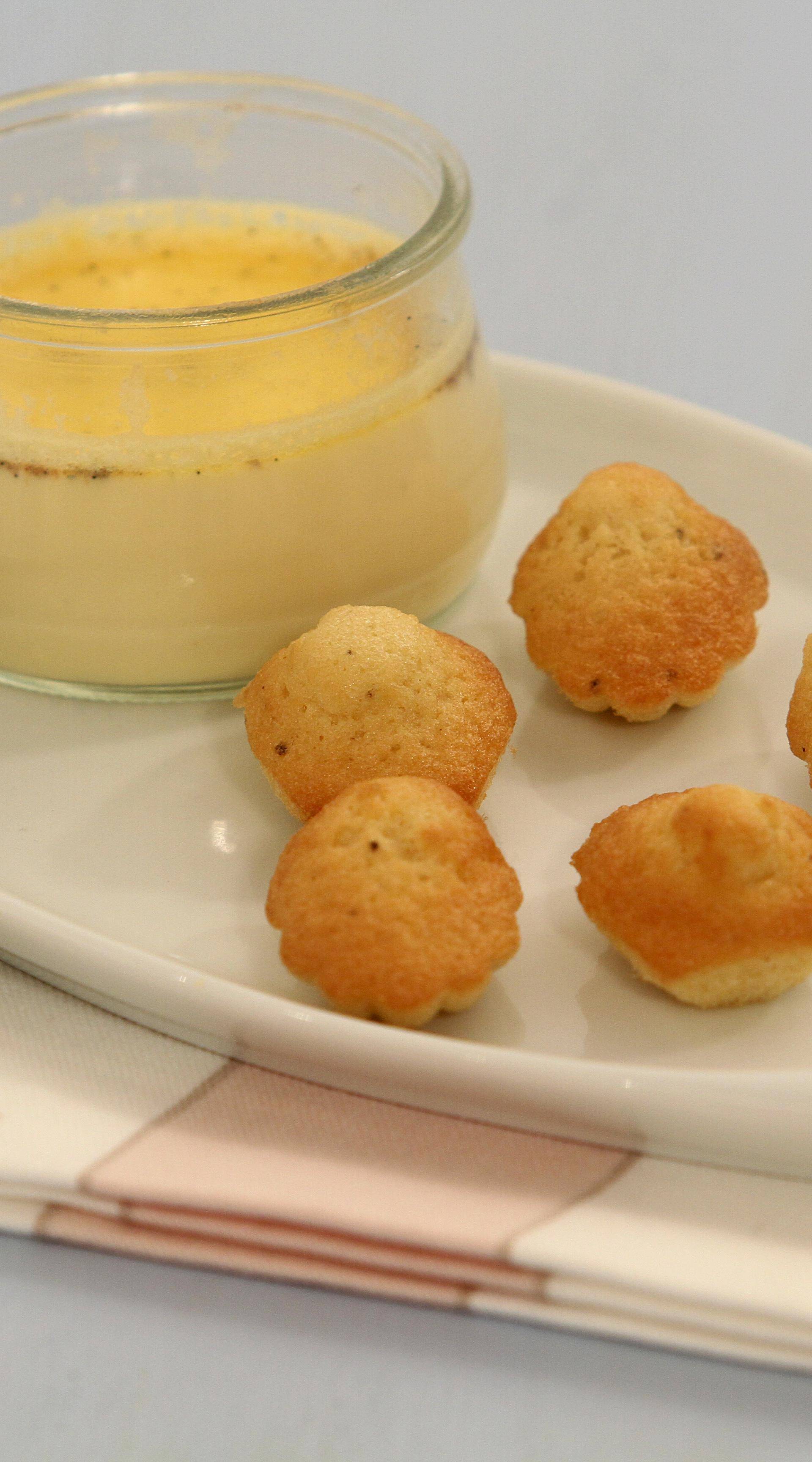 Pots de crème vanille de Madagascar - Recette Balance de cuisine | Tefal