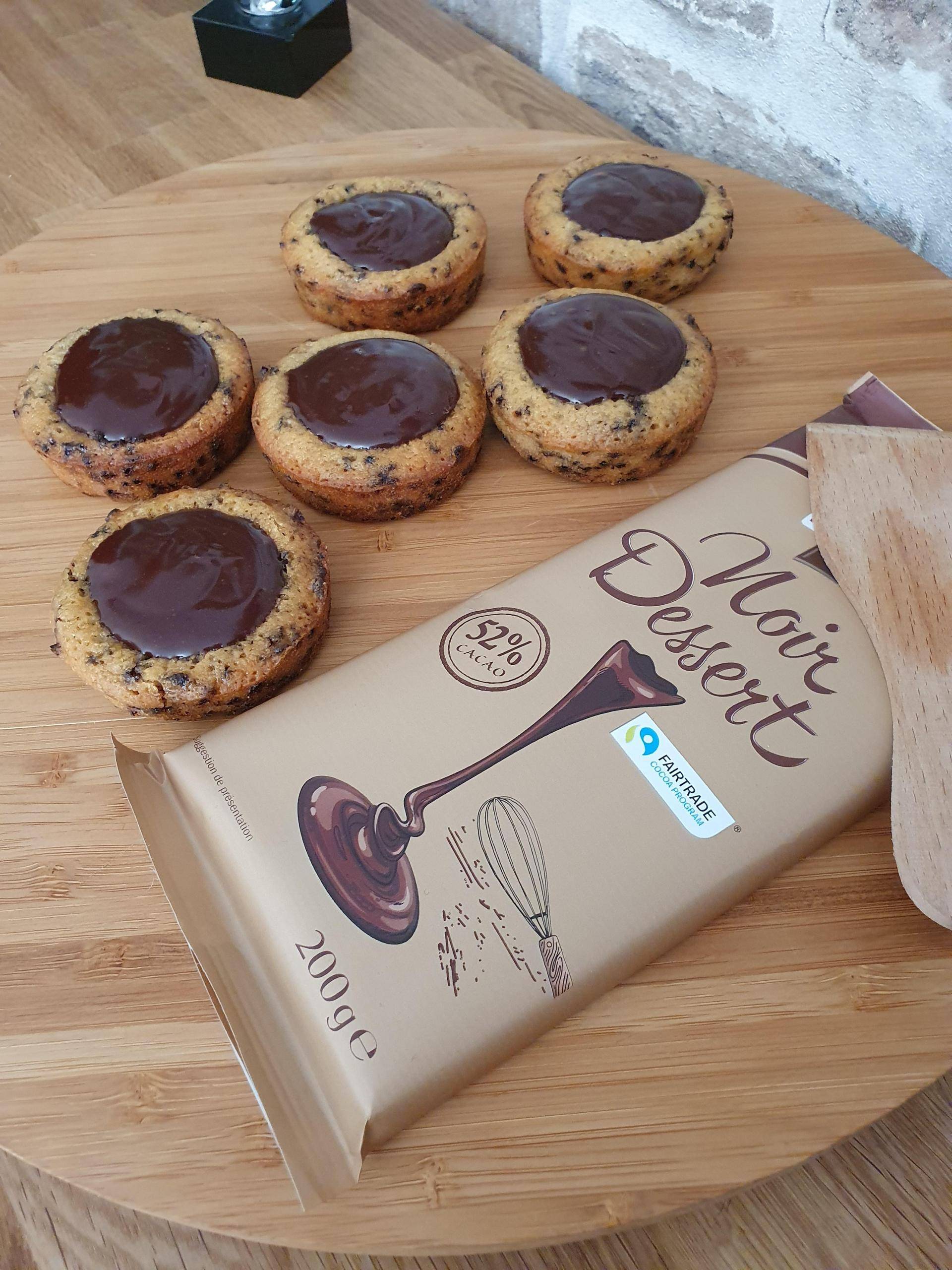 Financier cœur chocolat - Recette Cake Factory | Tefal