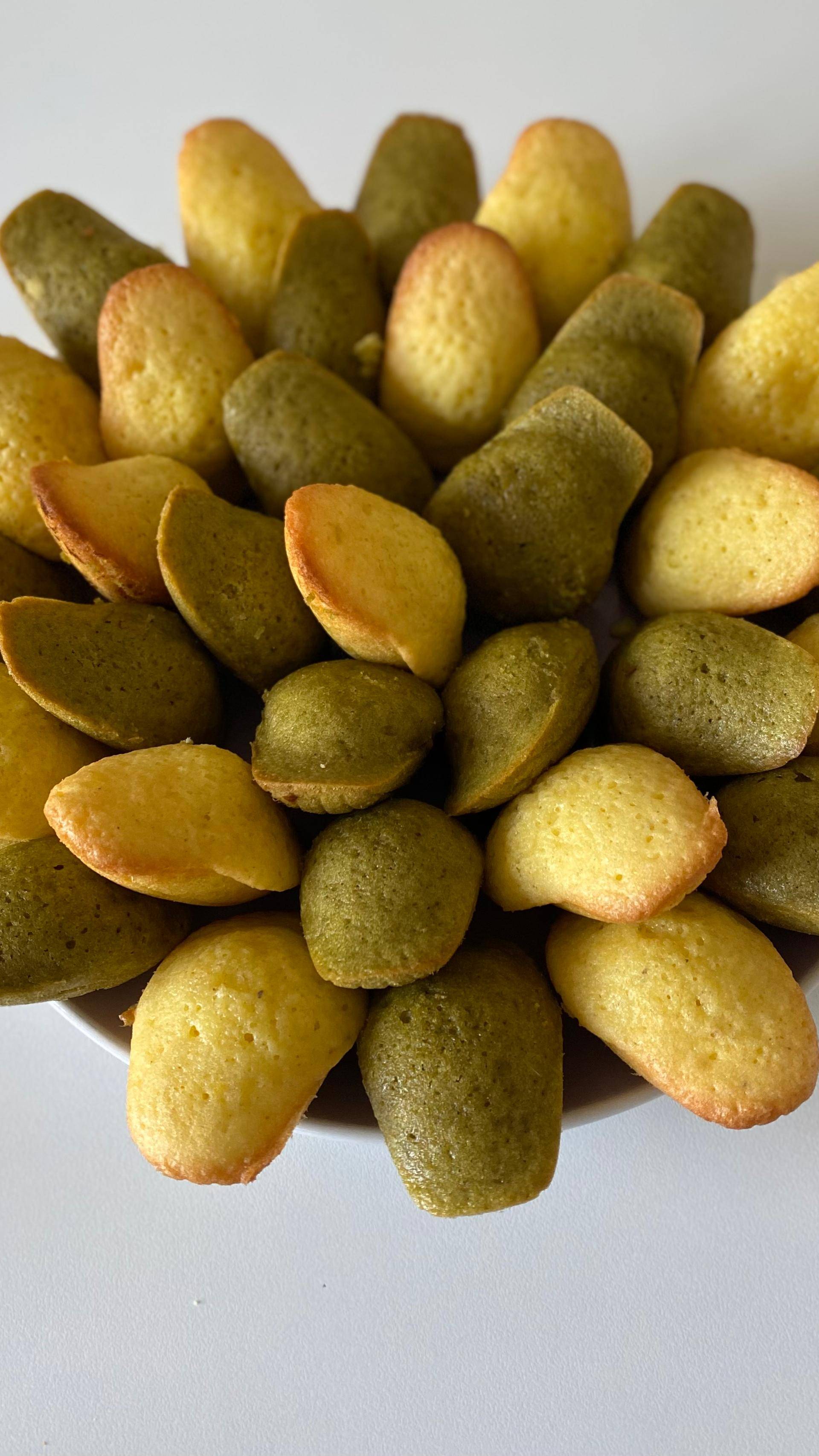 Madeleines au thé vert matcha - Recette Cake Factory | Tefal