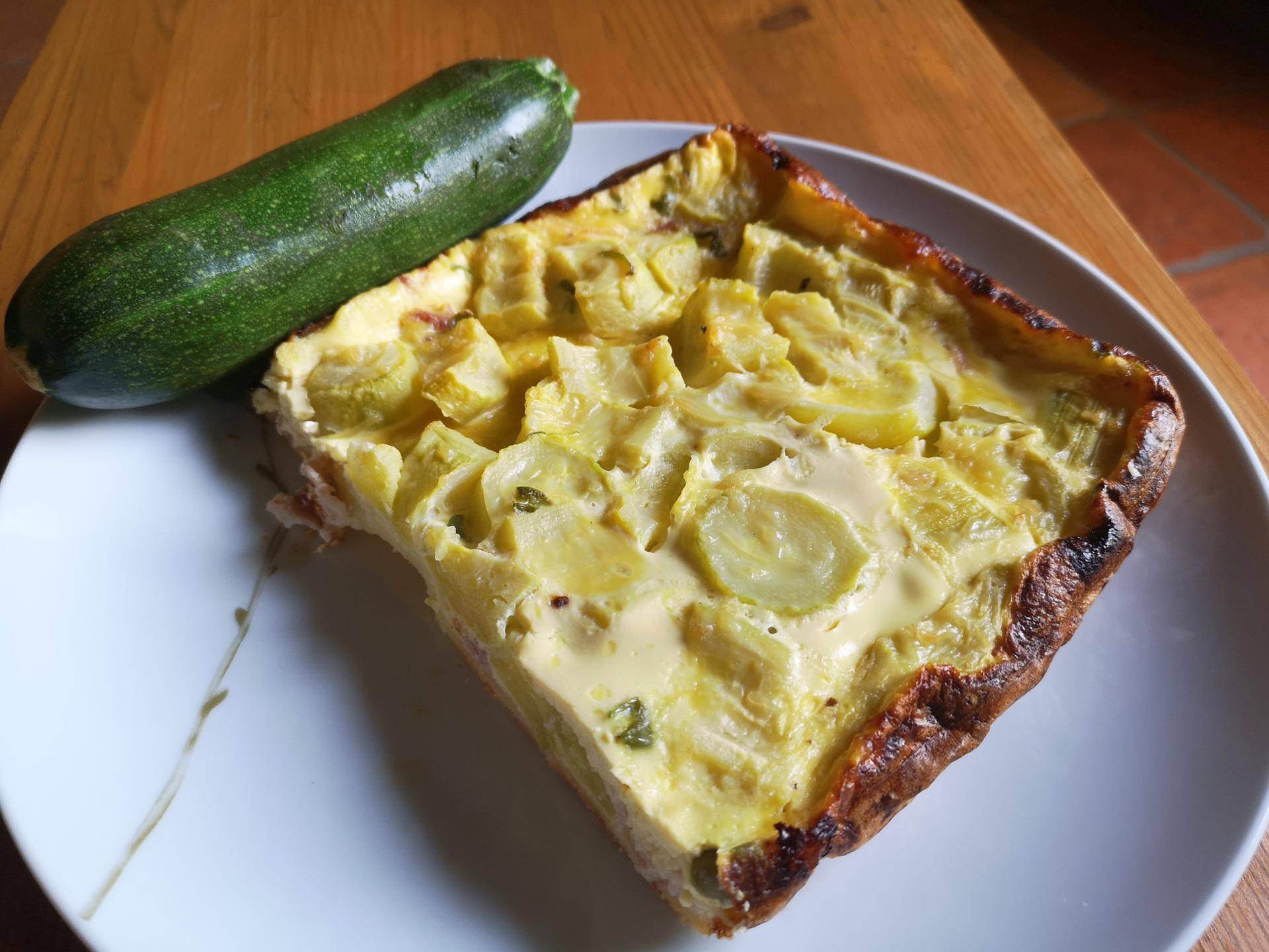 Flan de courgettes - Recepten Cake Factory | Tefal