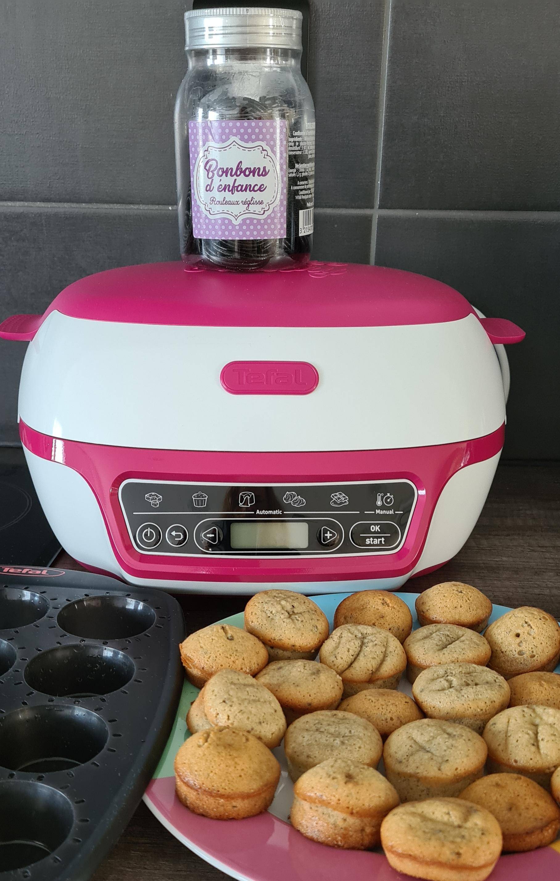 Financiers façon réglisse - Recepten Cake Factory | Tefal