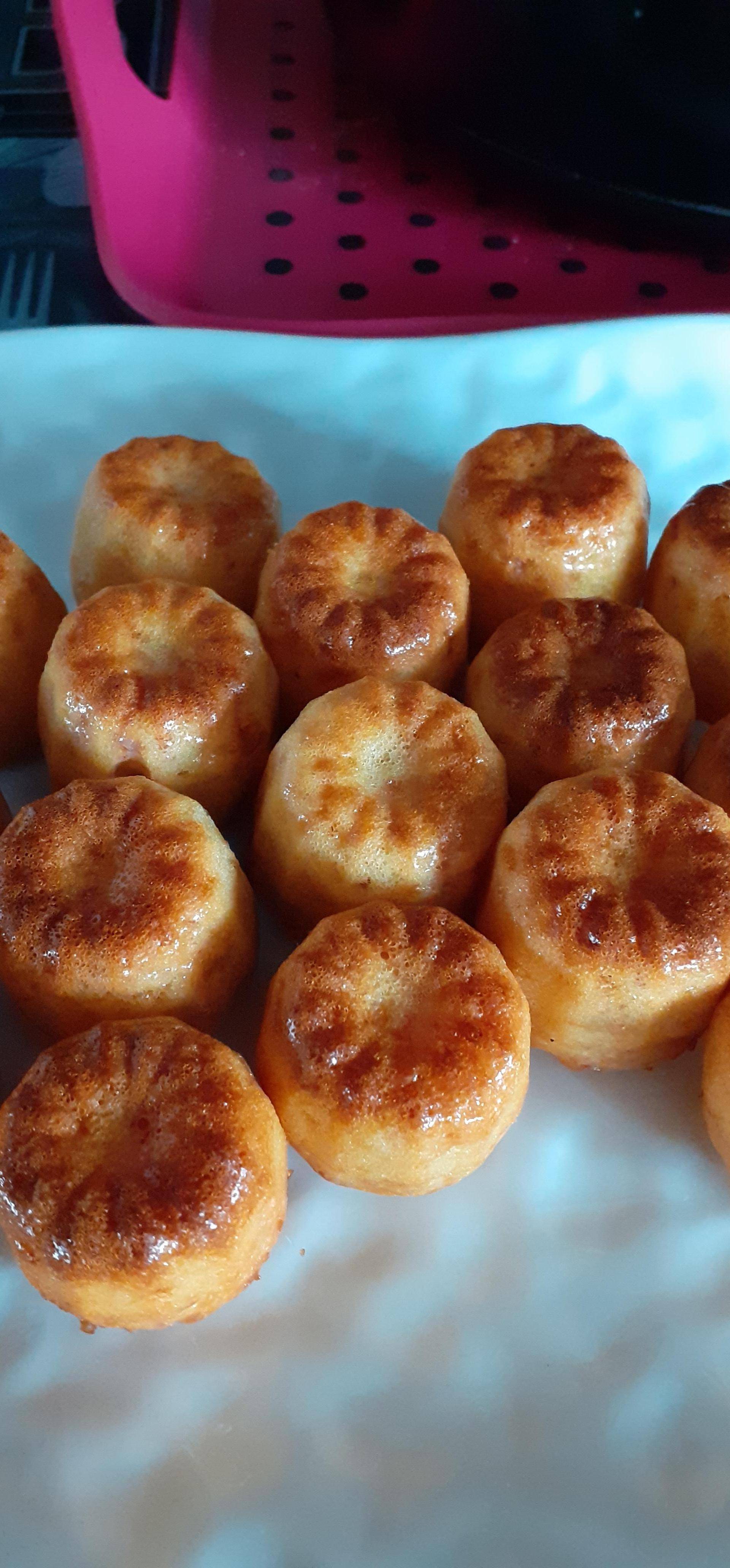 Mini cannelés jambon comté - Recette Cake Factory | Tefal