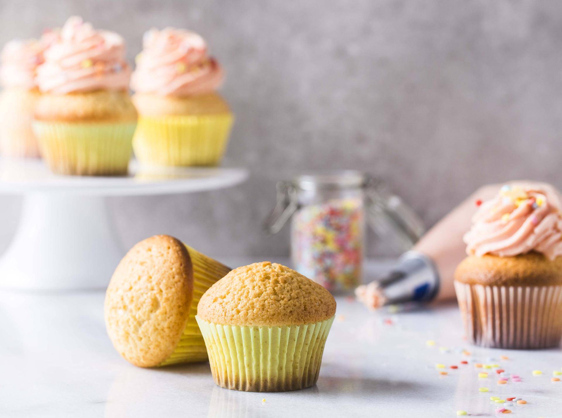 Cupcakes nature - Recepten Cake Factory | Tefal