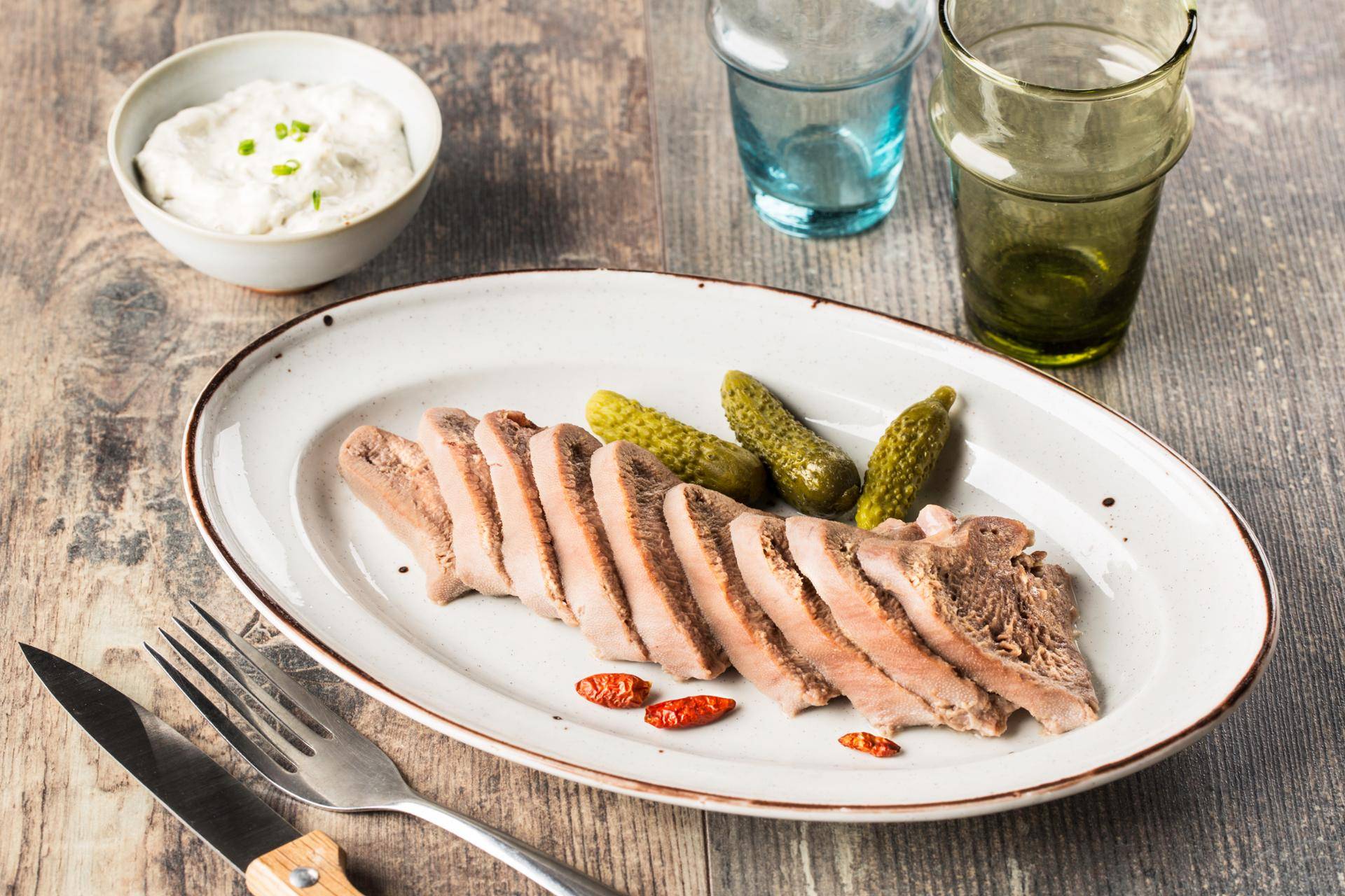 Langue de veau sauce tartare - Recepten undefined | Tefal