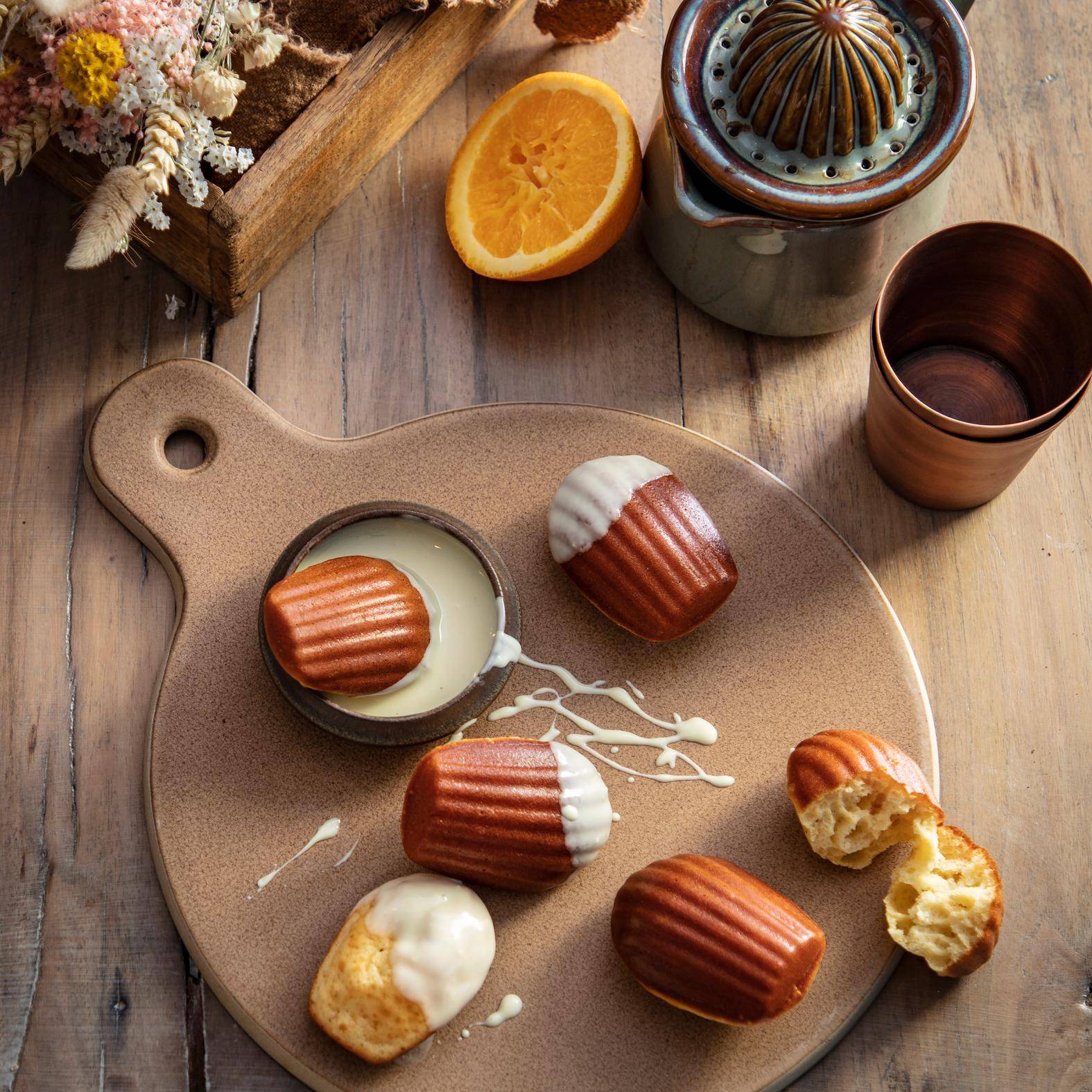 Madeleines allégées - Recepten Cake Factory | Tefal
