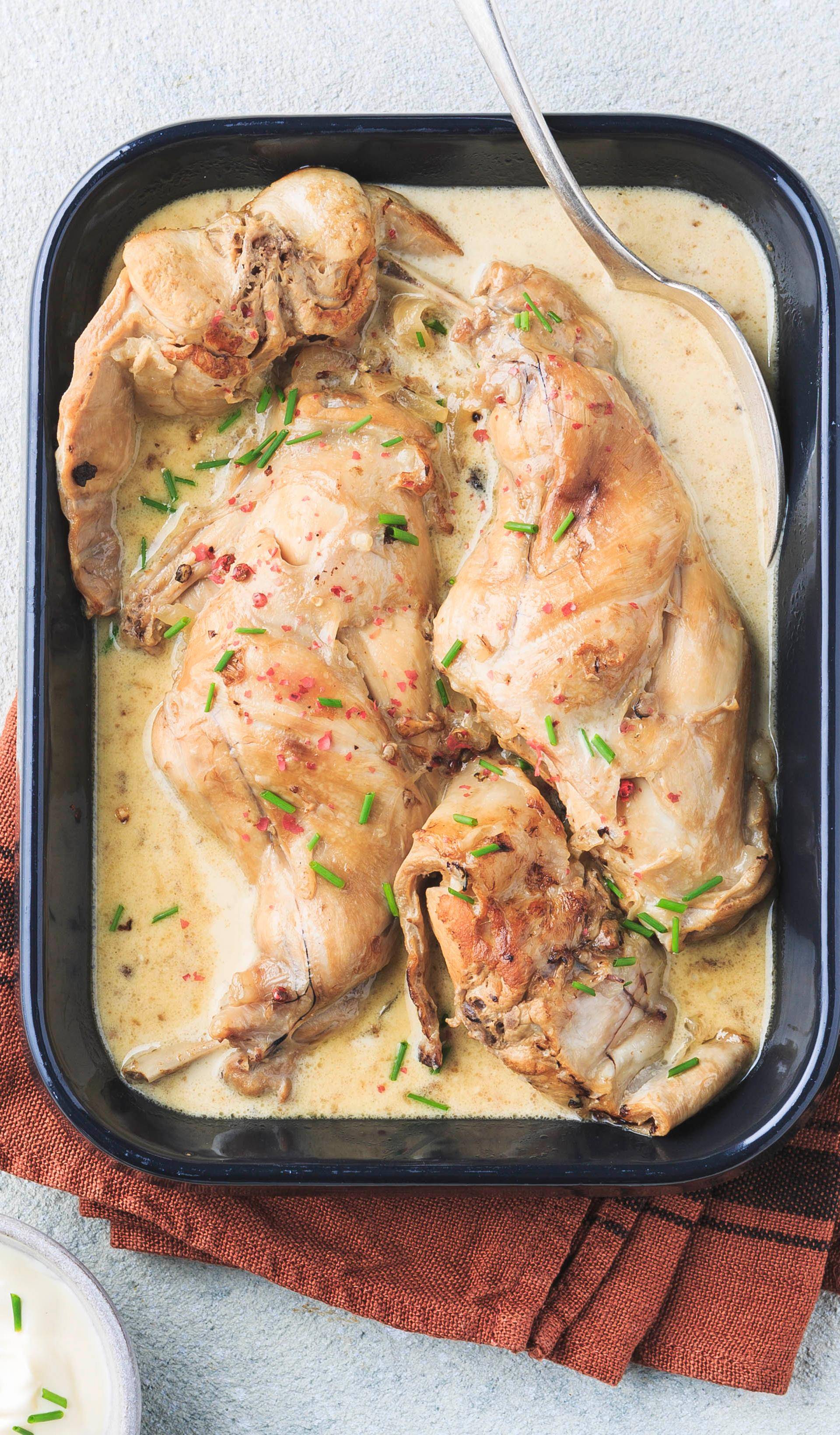 Lapin à la crème - Recette undefined | Tefal