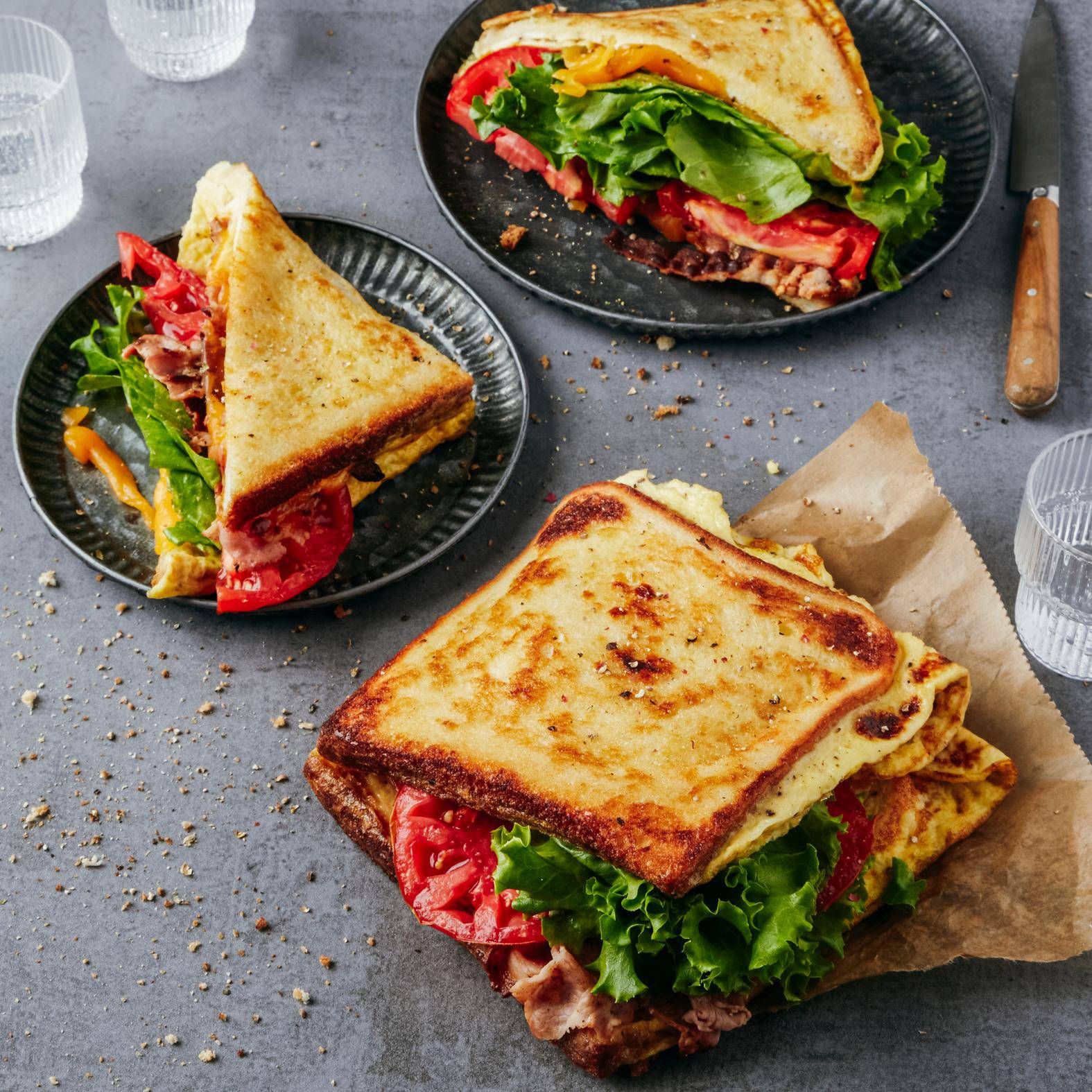 Egg sandwich - Recette OptiGrill 2in1 | Tefal