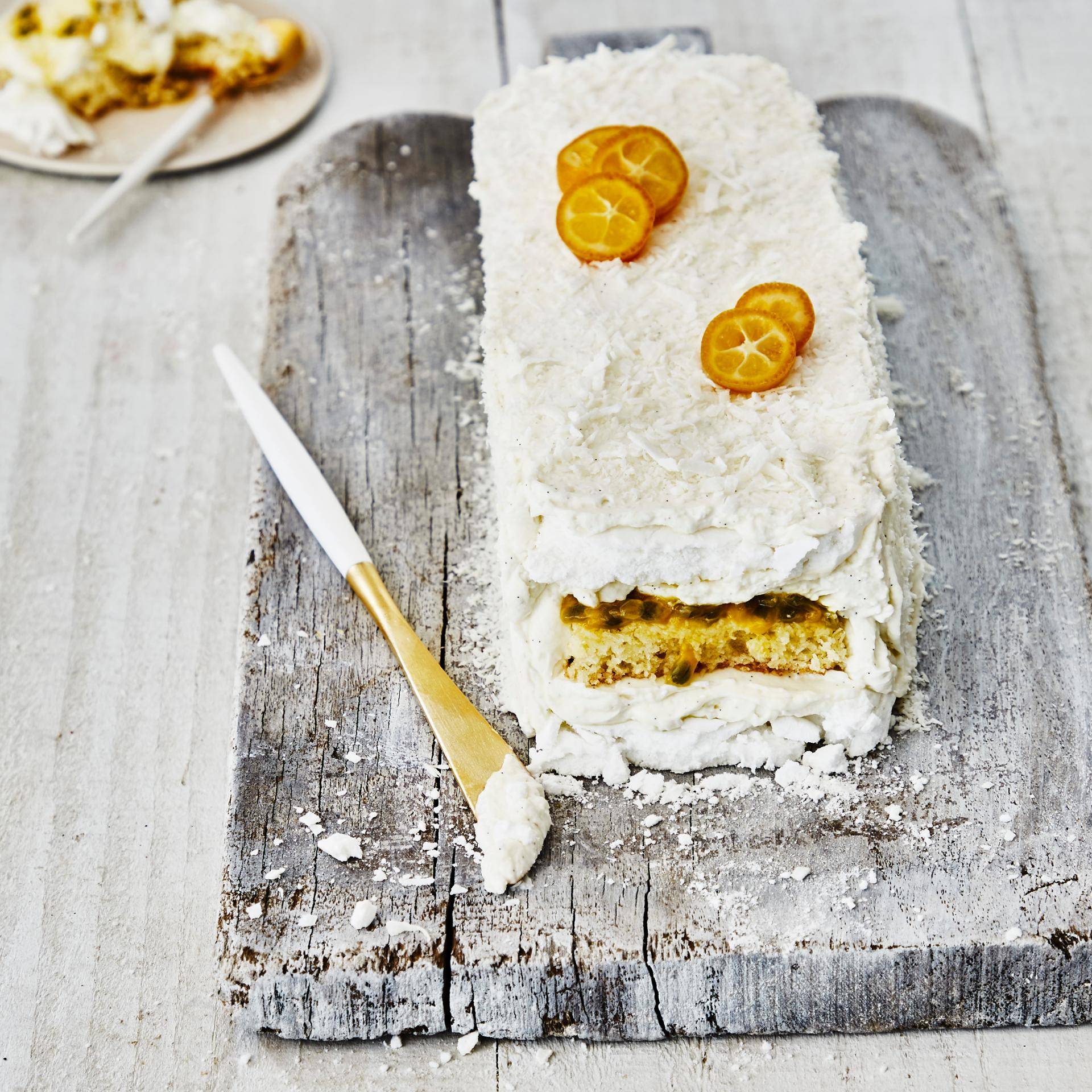 Bûche pavlova - Recette Cake Factory | Tefal