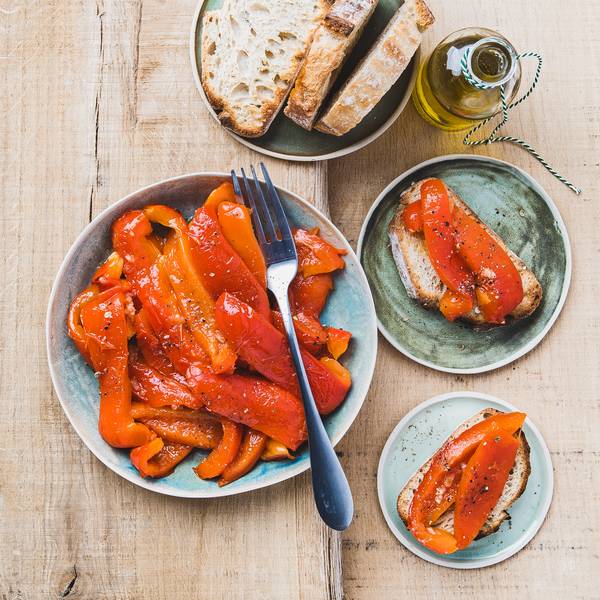Poivrons confits à l'italienne - Recette undefined | Tefal