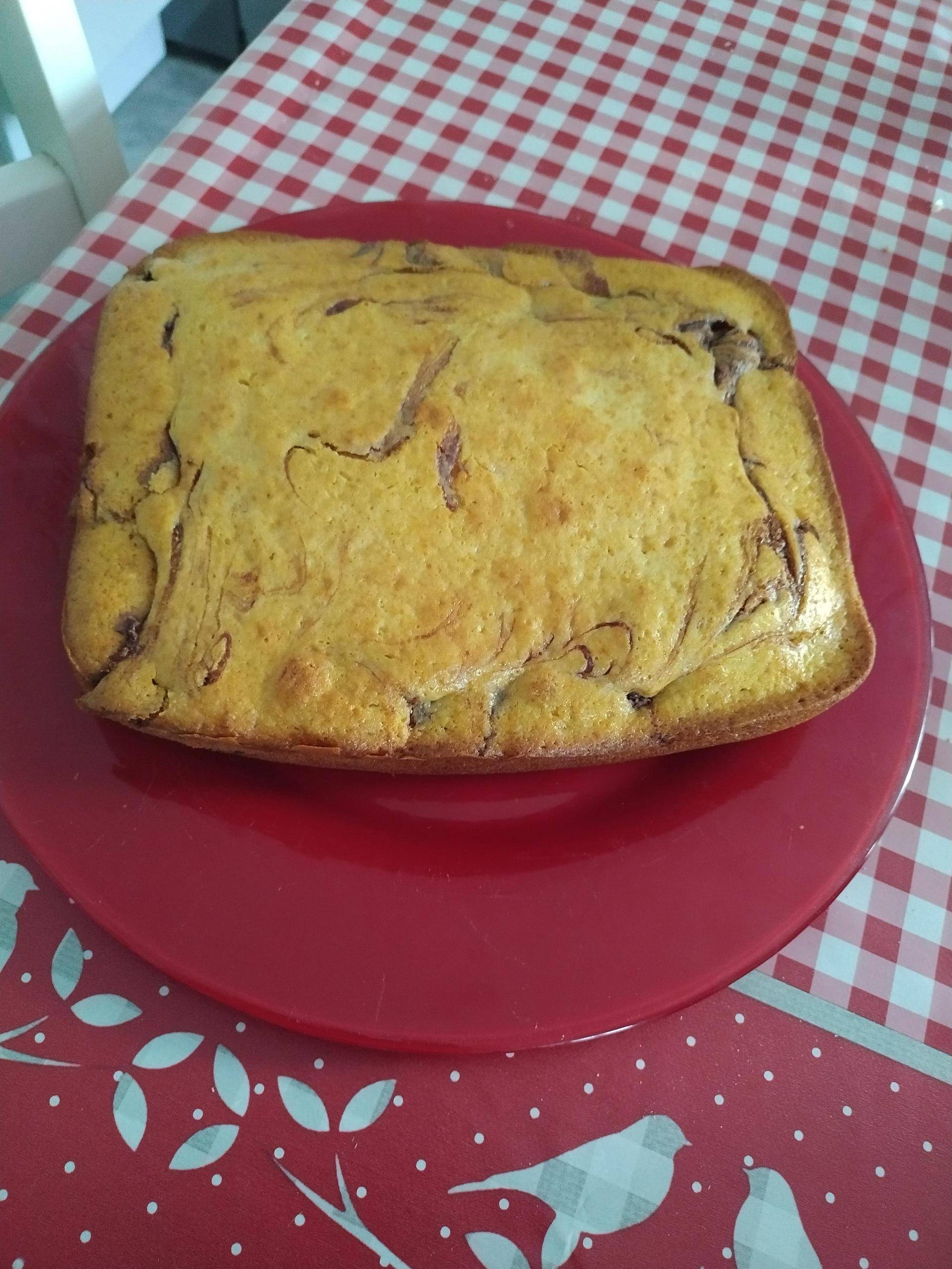 Gâteau au yaourt milieu fondant au Nutella - Recepten Cake Factory Délices | Tefal