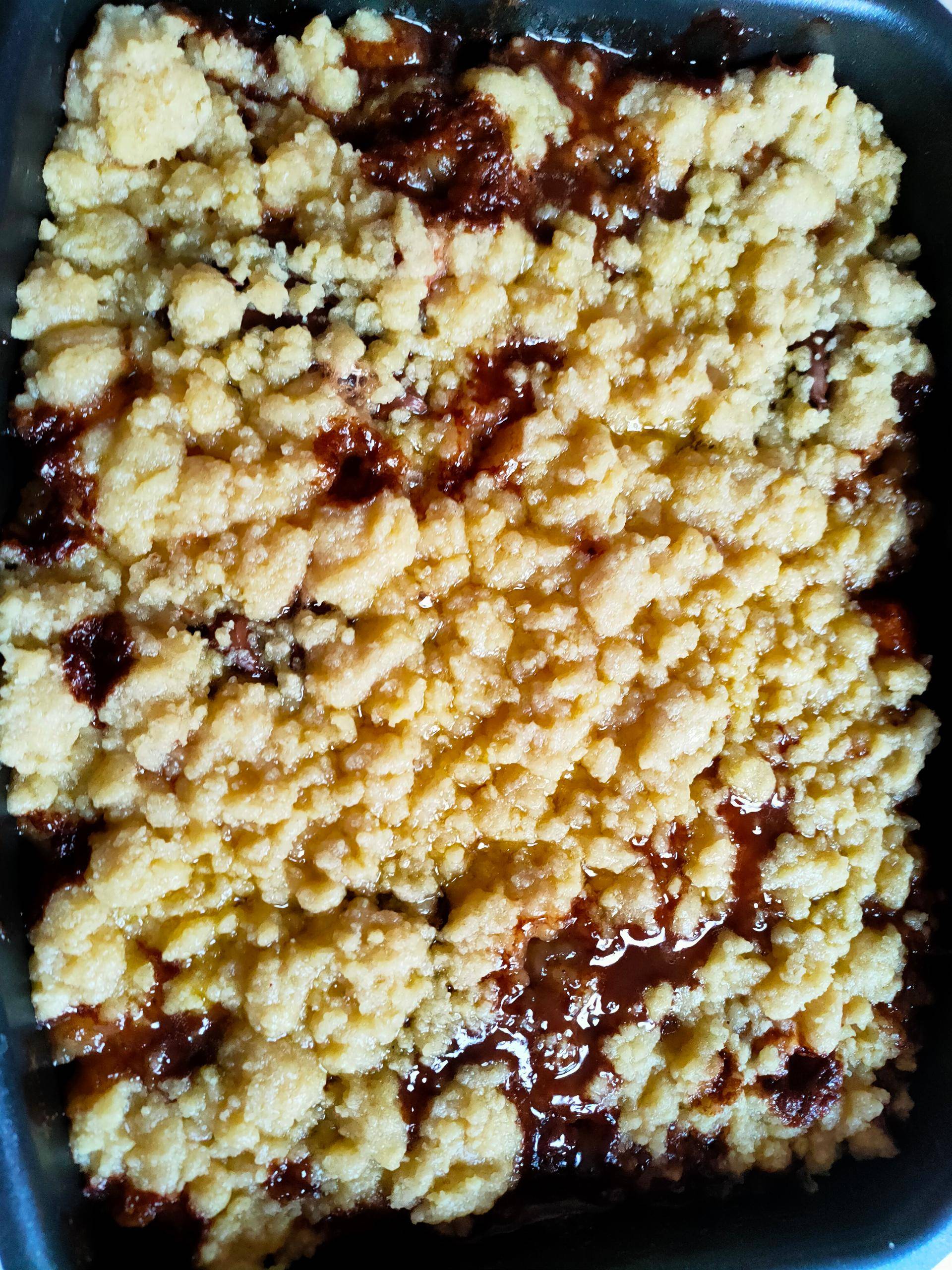 Crumble pomme Nutella - Recette Cake Factory | Tefal